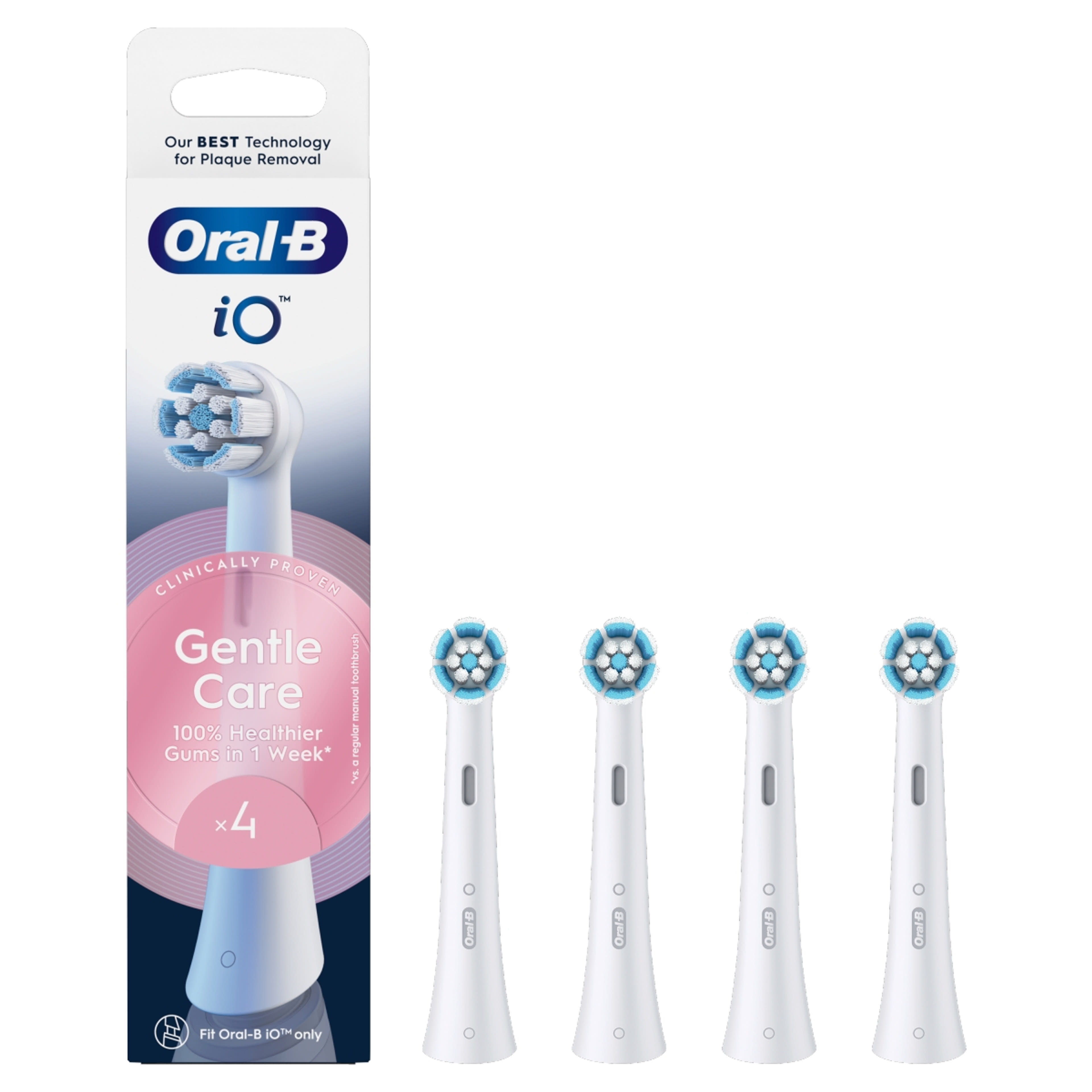 Oral-B Gentle Care IO elektromos fogkefe pótfej - 4 db-2