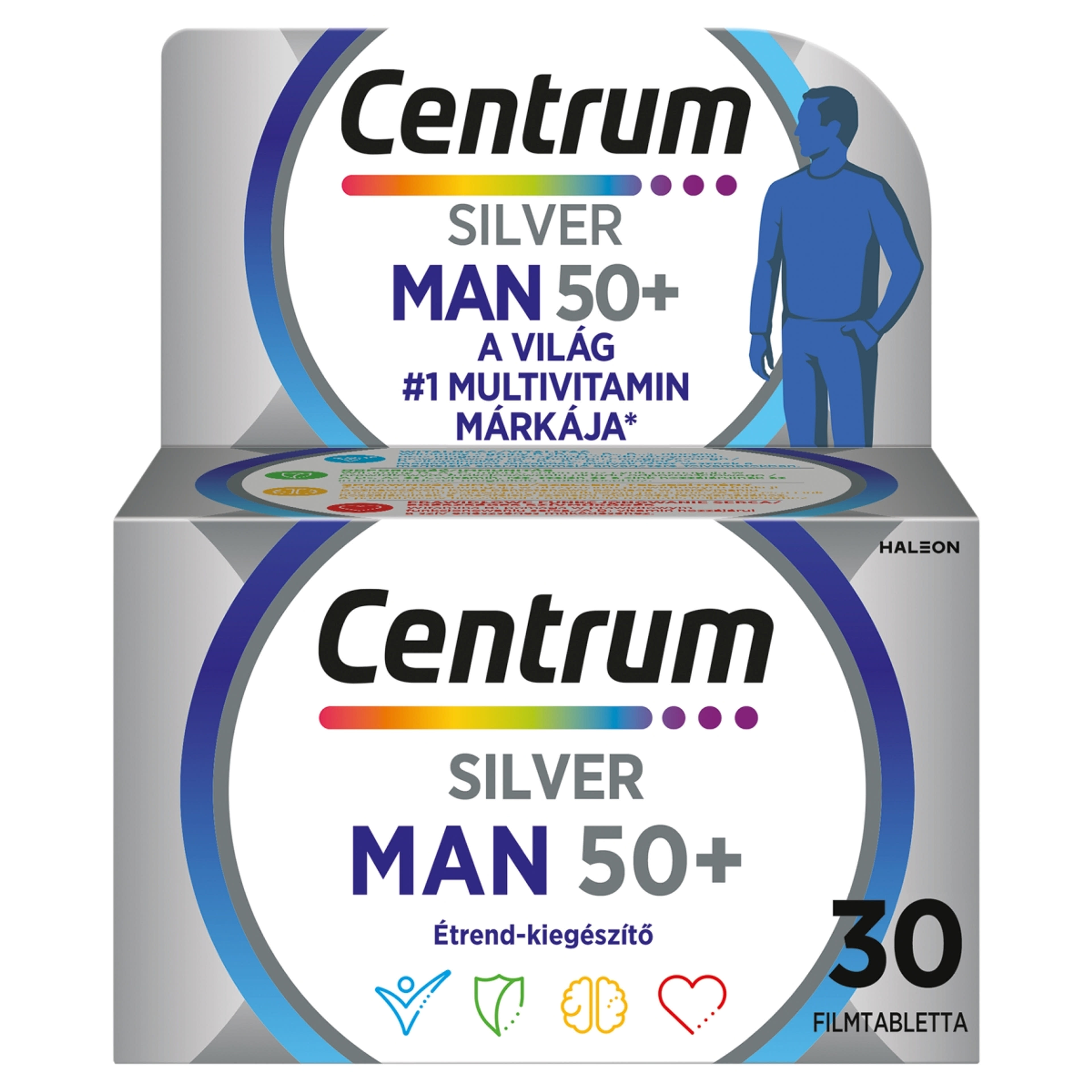Centrum férfiaknak 50+ A-Z-ig multivitamin - 30 db-1