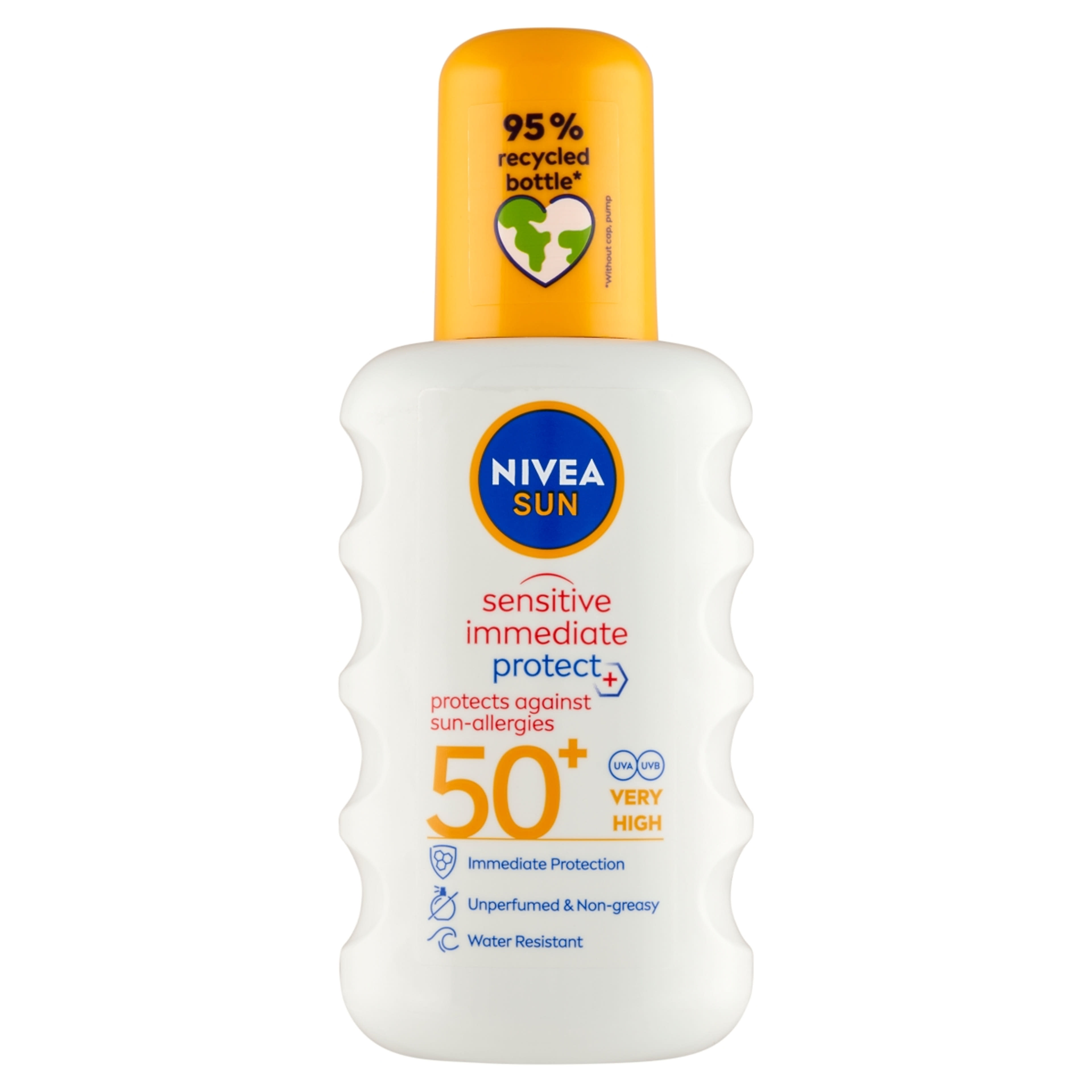 Nivea Sun napallergia elleni napozó spray F50+ - 200 ml-2