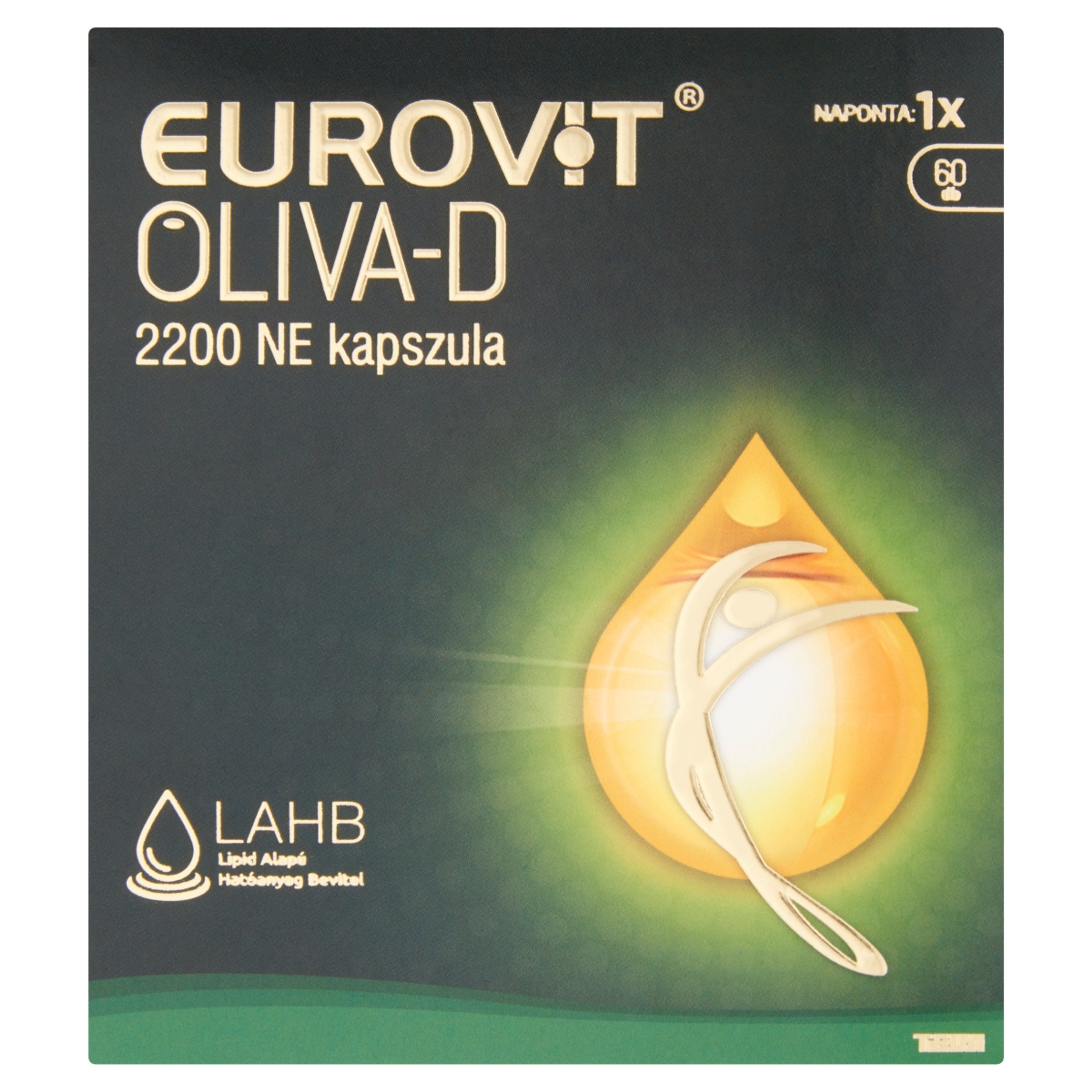Eurovit oliva-d 2200Ne kapszula - 60 db