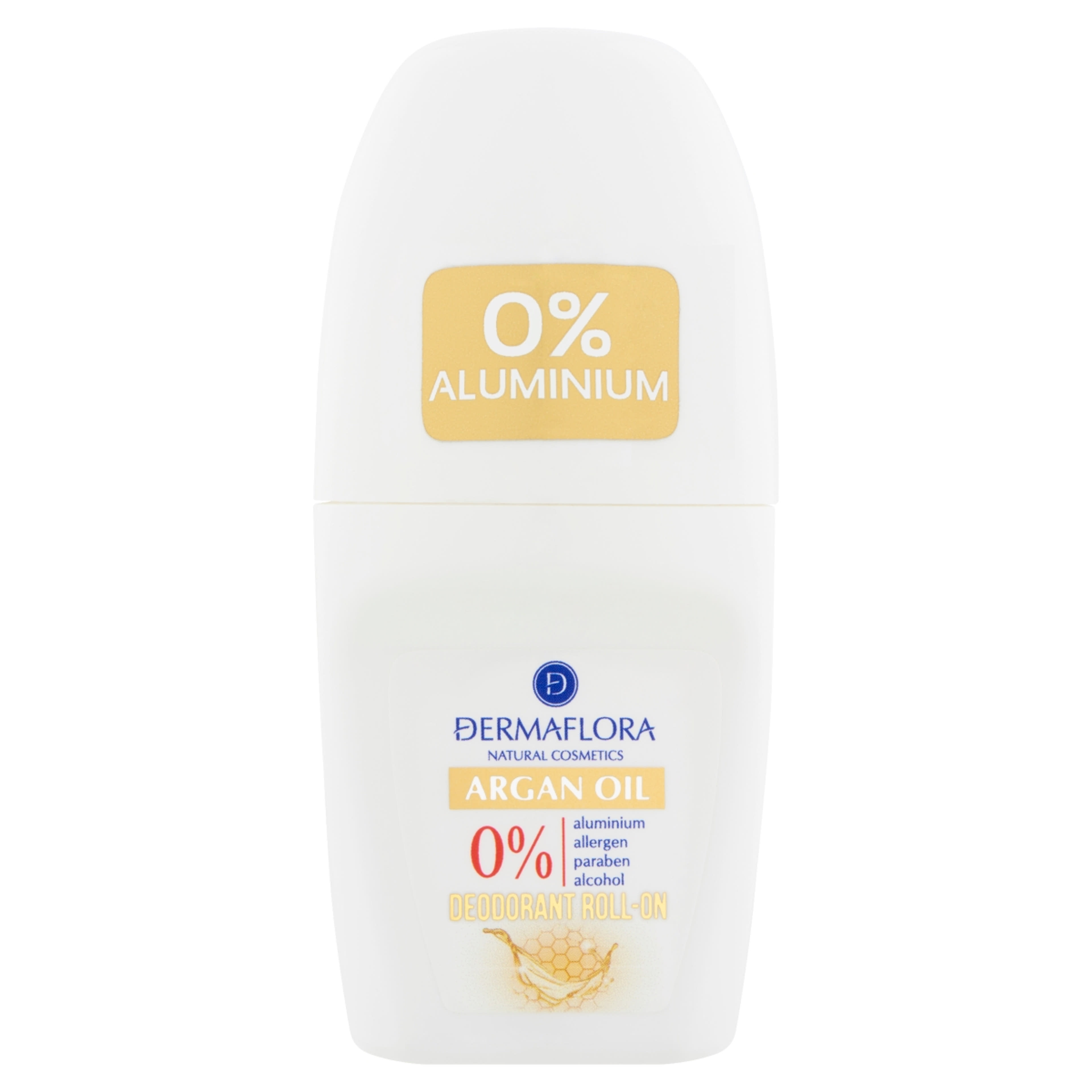 Dermaflora roll-on 0% argan oil & honey női - 50 ml