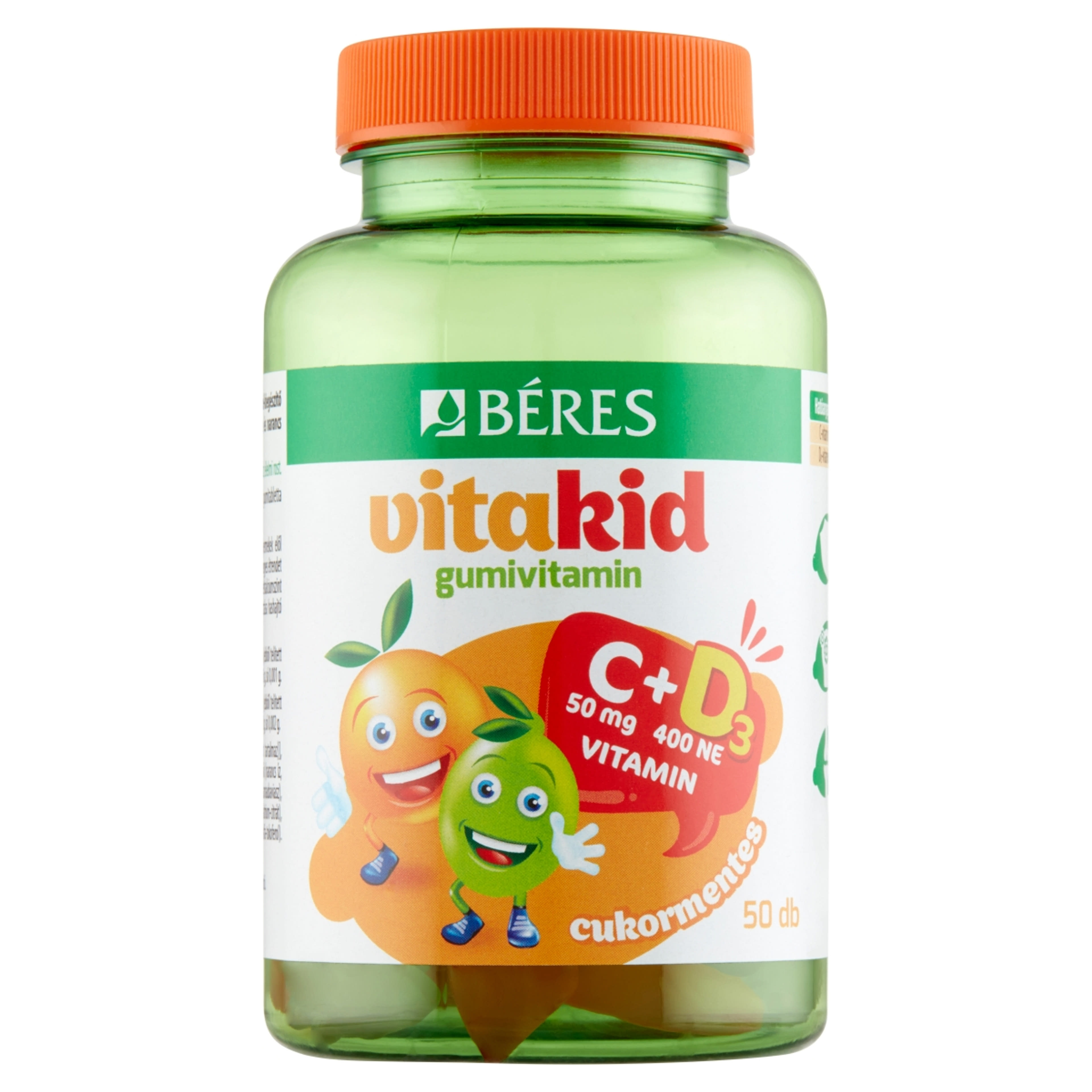 Béres Vitakid C+D3 Gumivitamin - 50 db