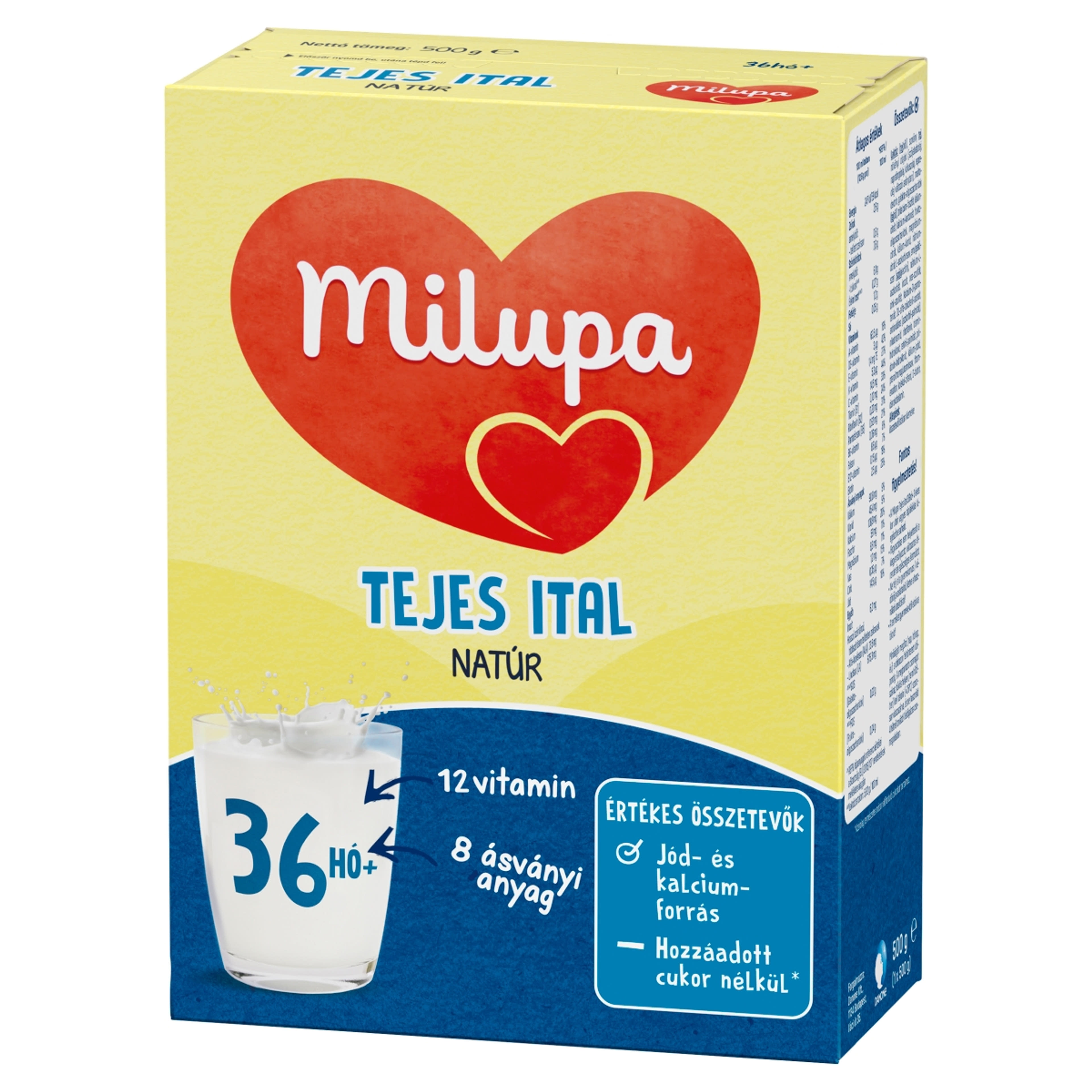 Milupa tejes ital 36h+ - 500 g-2