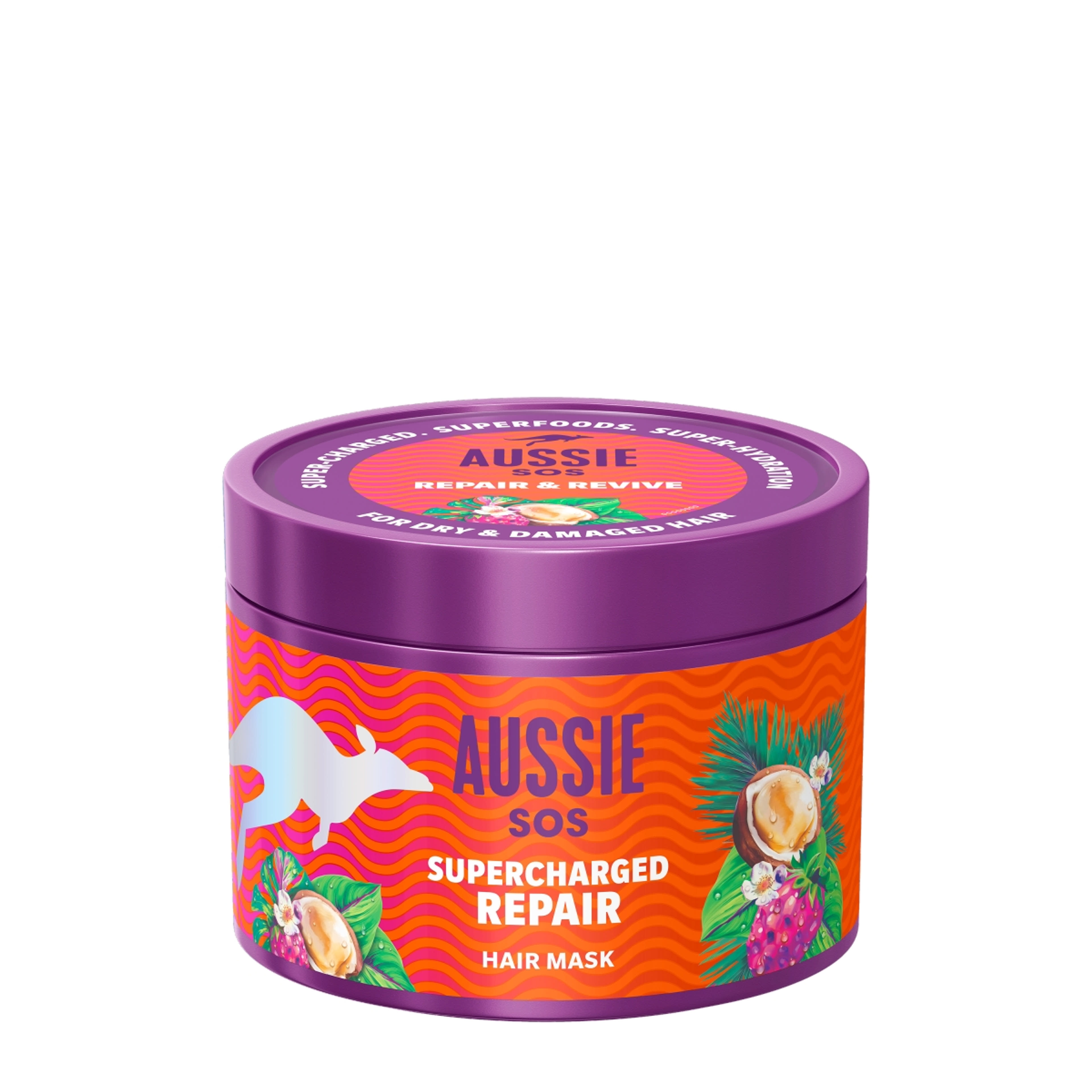 Aussie SOS Repair Masque Intensive hajpakolás - 500 ml