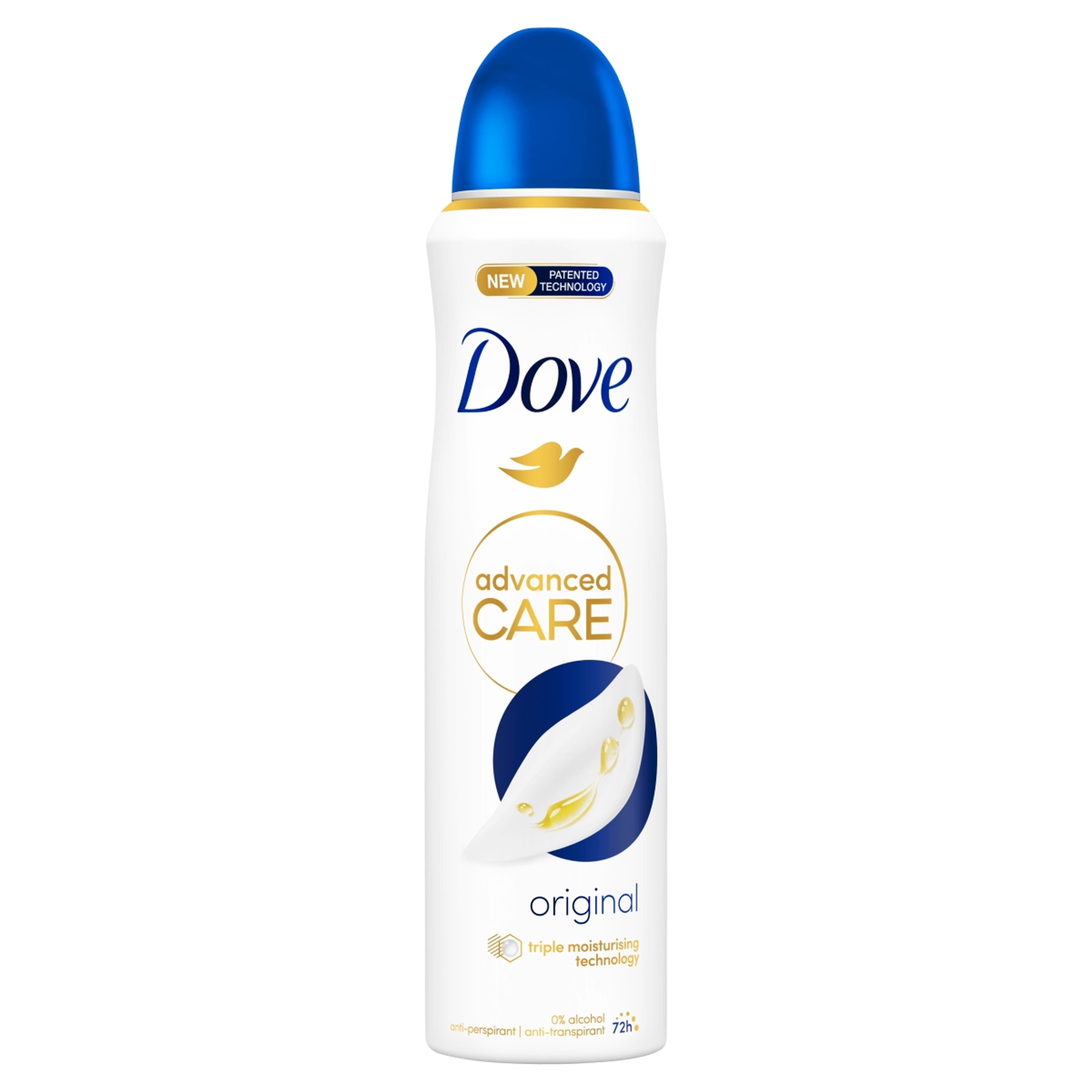 Dove Original izzadásgátló dezodor - 150ml