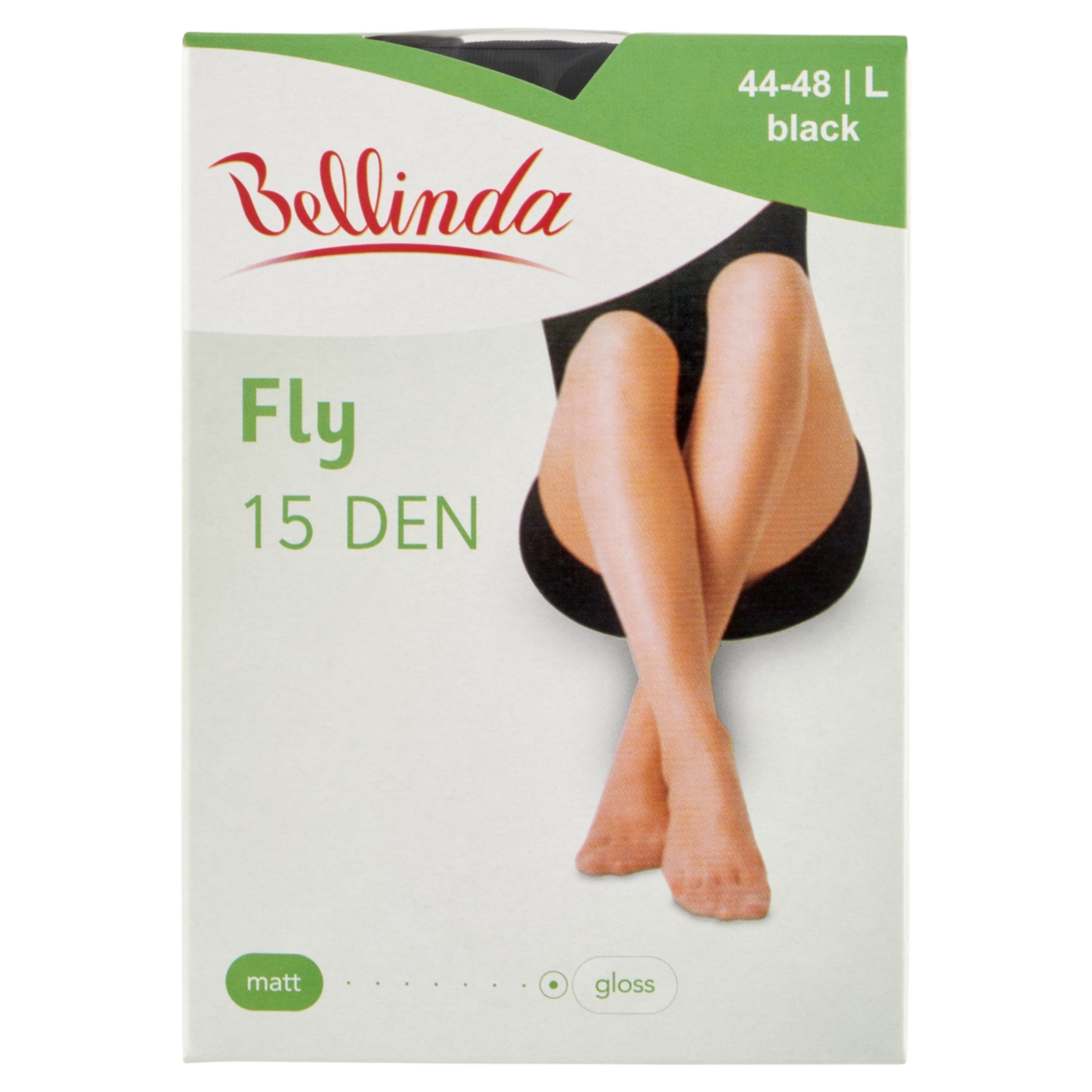 Bellinda harisnya fly 15 den fekete l - 1 db