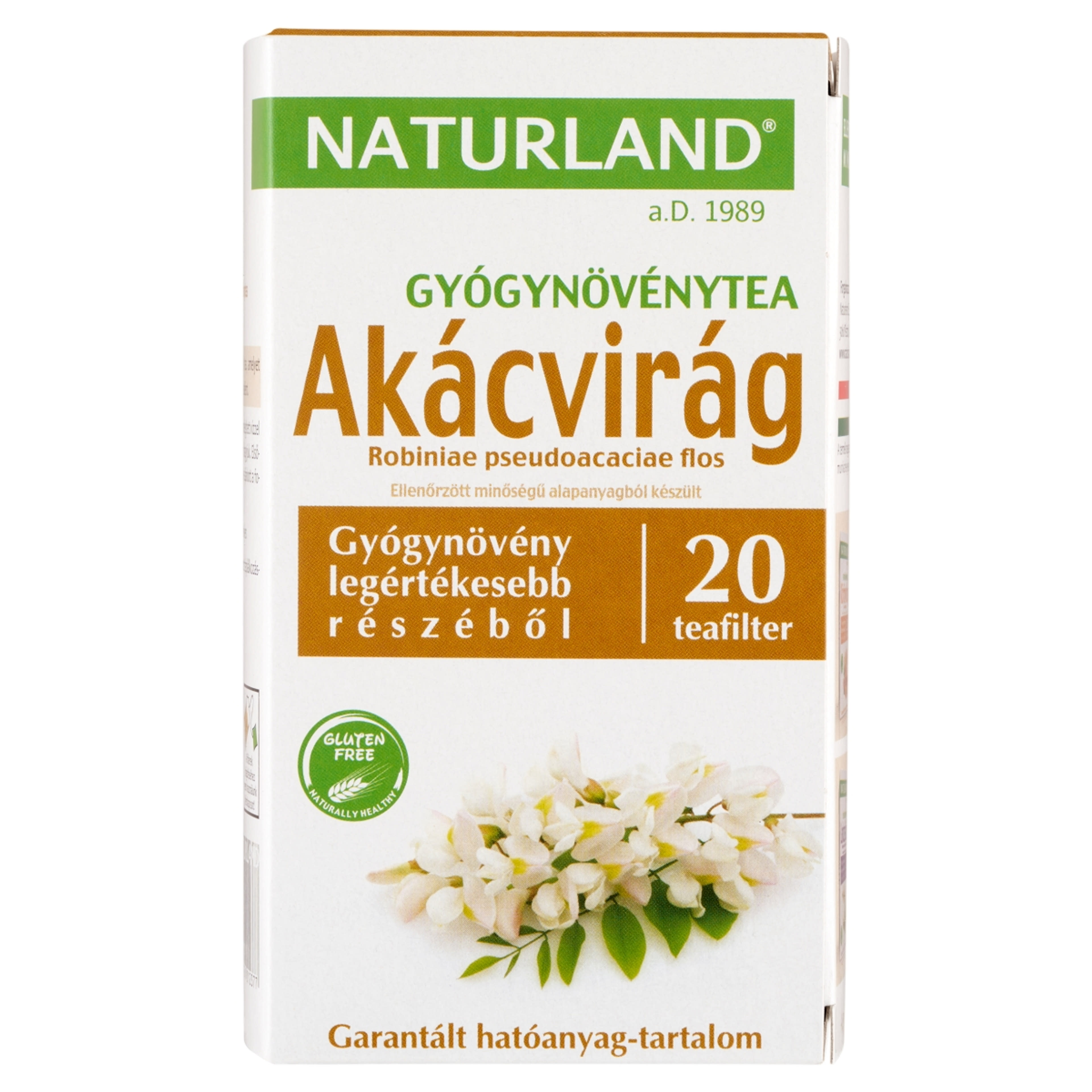 Naturland filteres akácvirág tea - 24 g-1