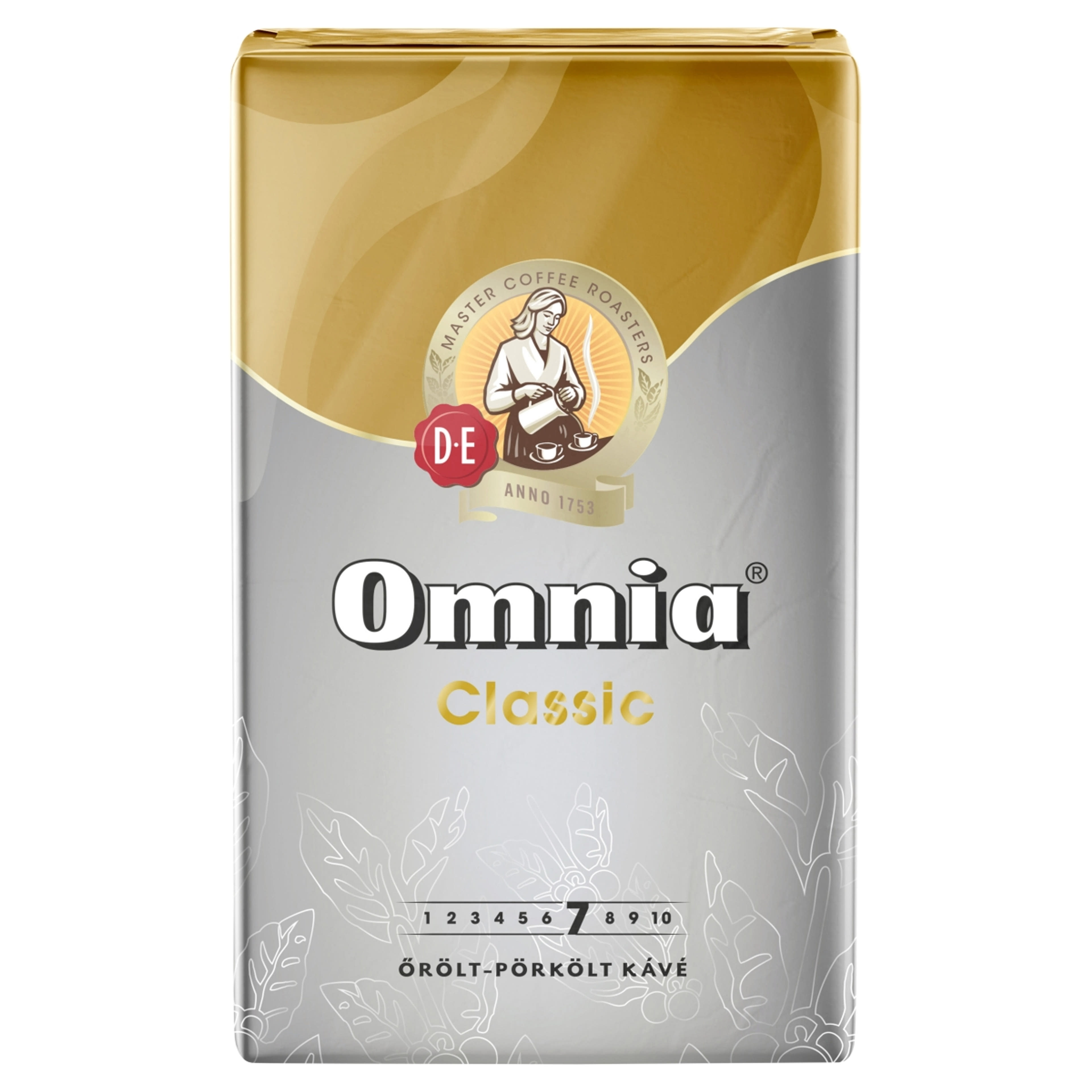 Douwe Egberts Omnia Classic őrölt pörkölt kávé - 1000 g