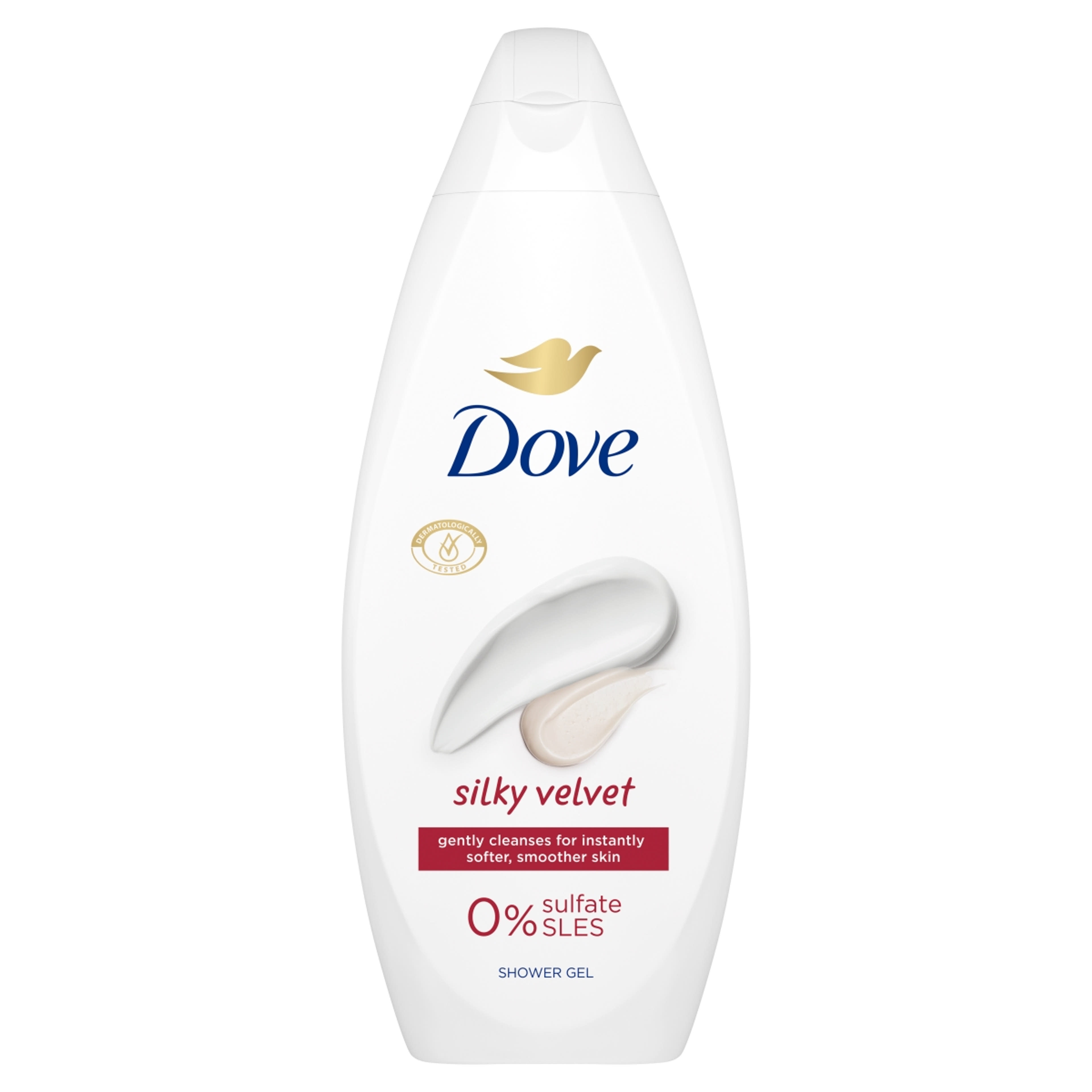 Dove Silky Velvet krémtusfürdő - 250 ml-1