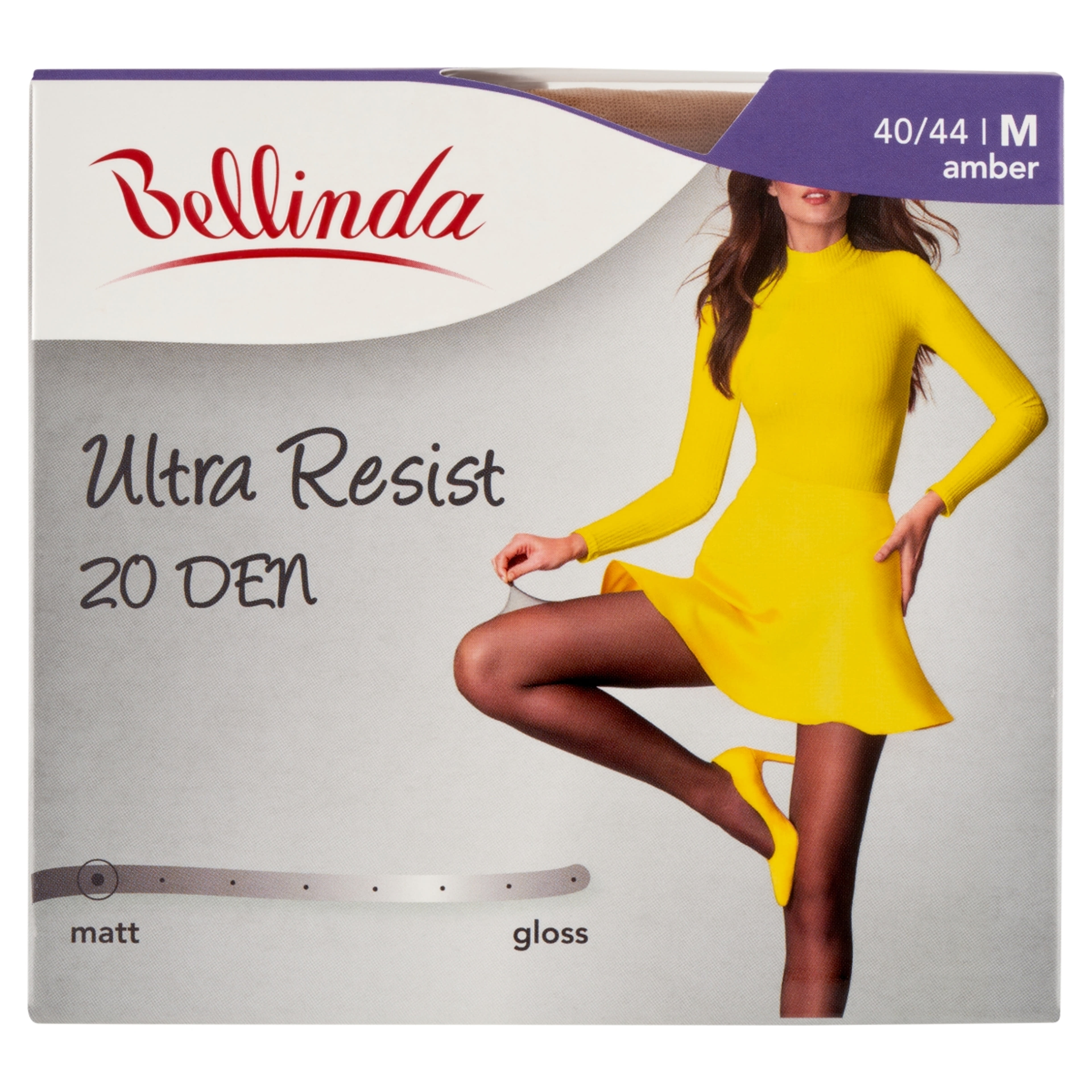 Bellinda Ultra Resist harisnya 20Den /amber M - 1 db-1