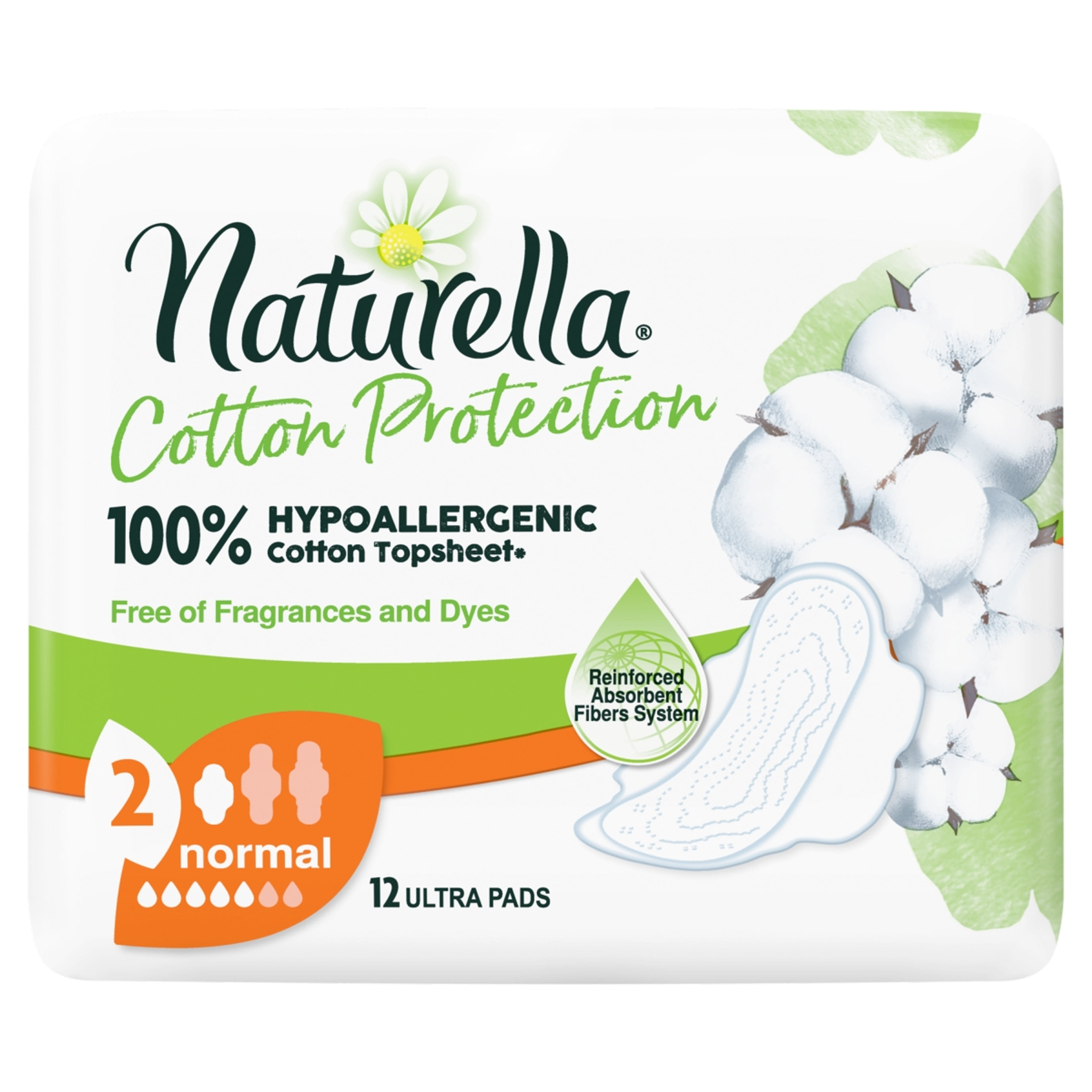 Naturella egészségügyi betét cotton protection normal - 12 db-1