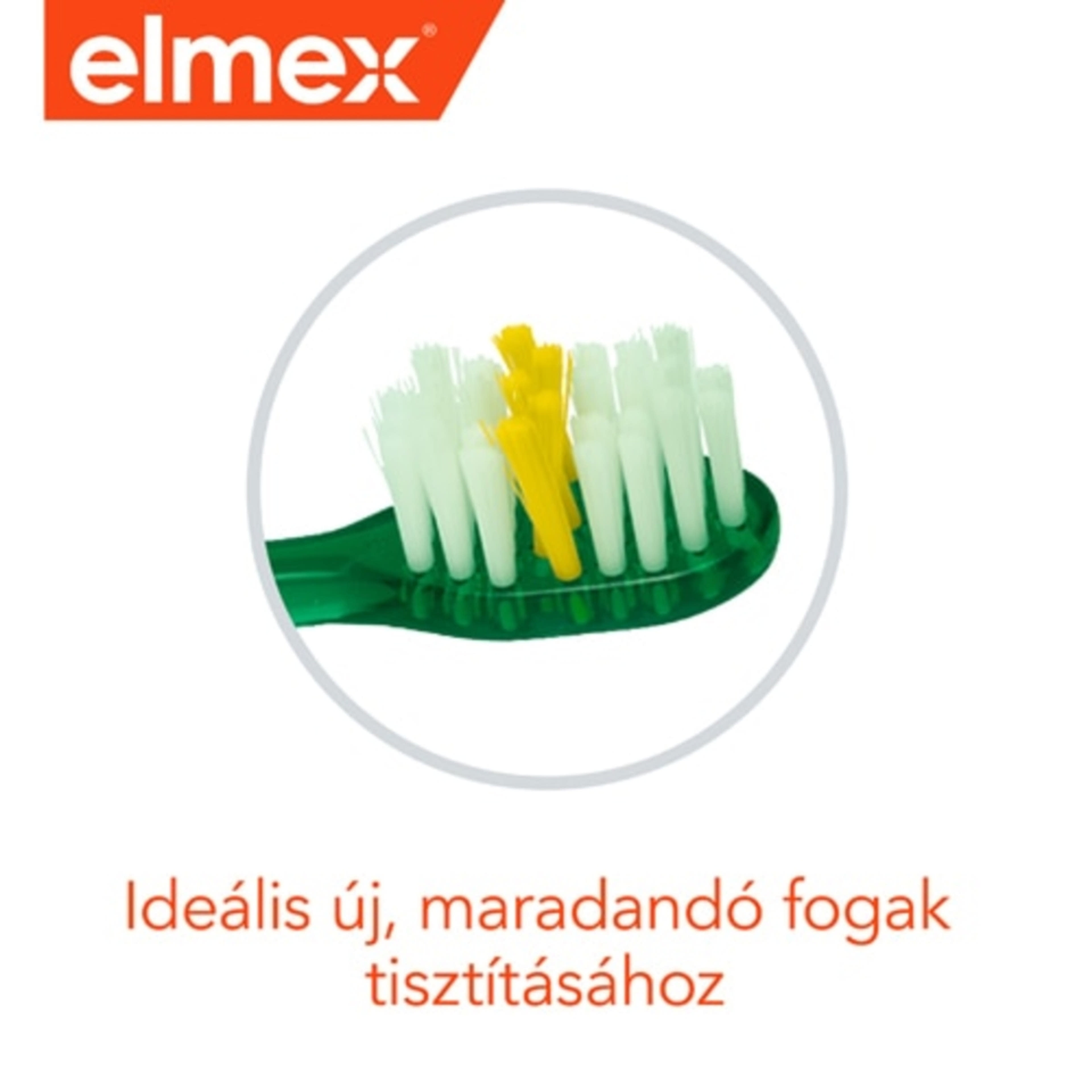 Elmex Junior 6-12 éves kor között ajánlott fogkefe - 1 db-7