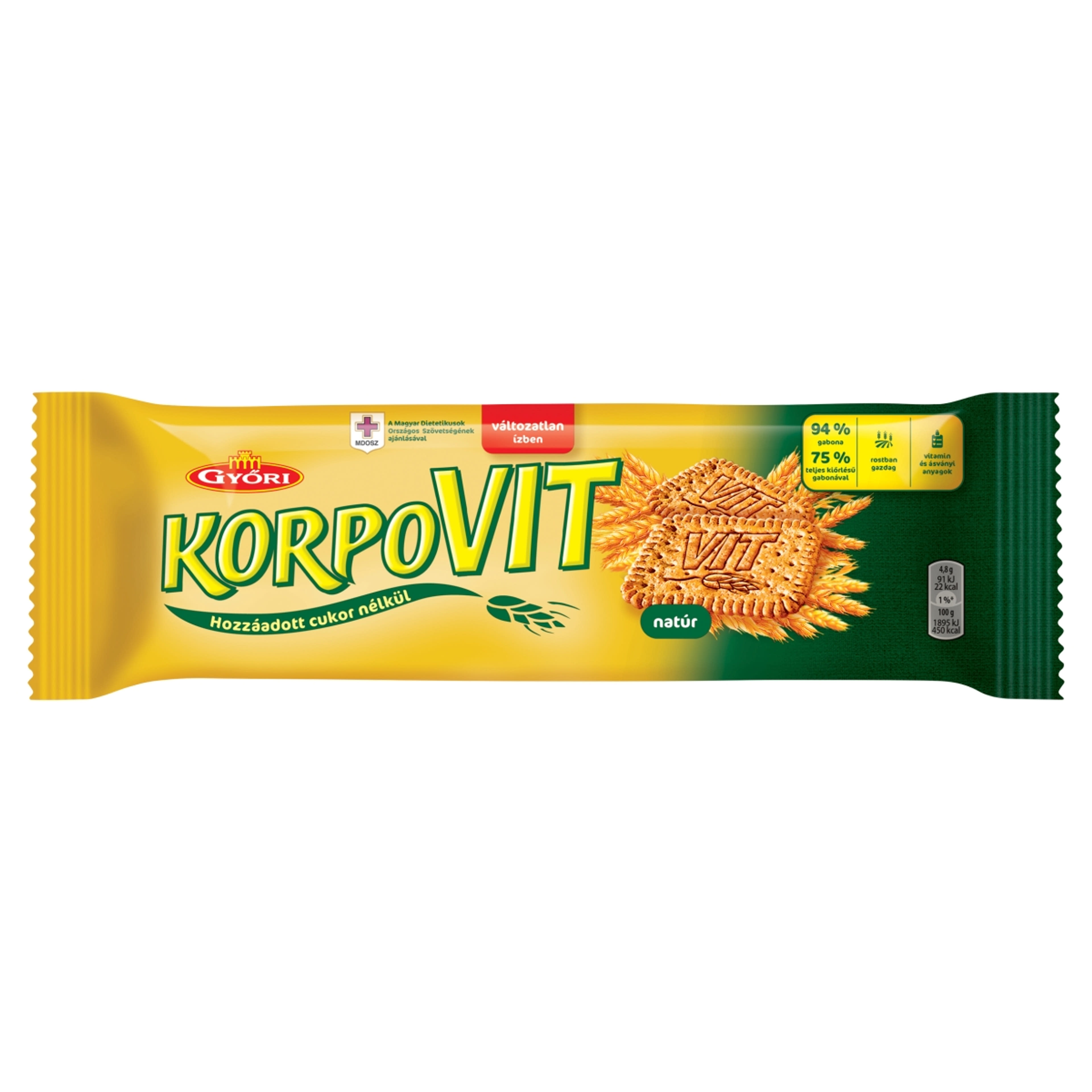 Győri korpovit keksz - 174 g