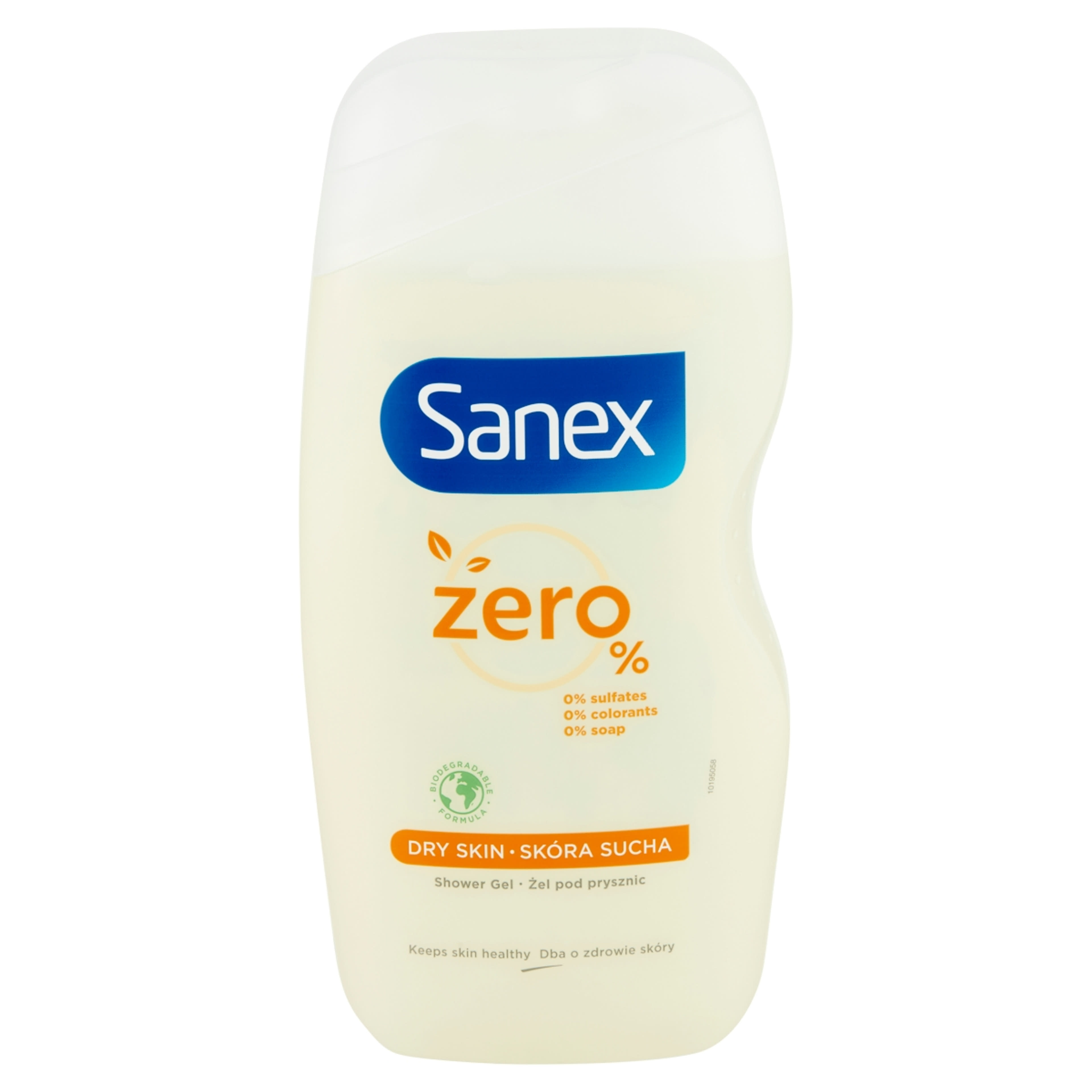 Sanex Zero% Dry Skin tusfürdő száraz bőrre - 500 ml-2