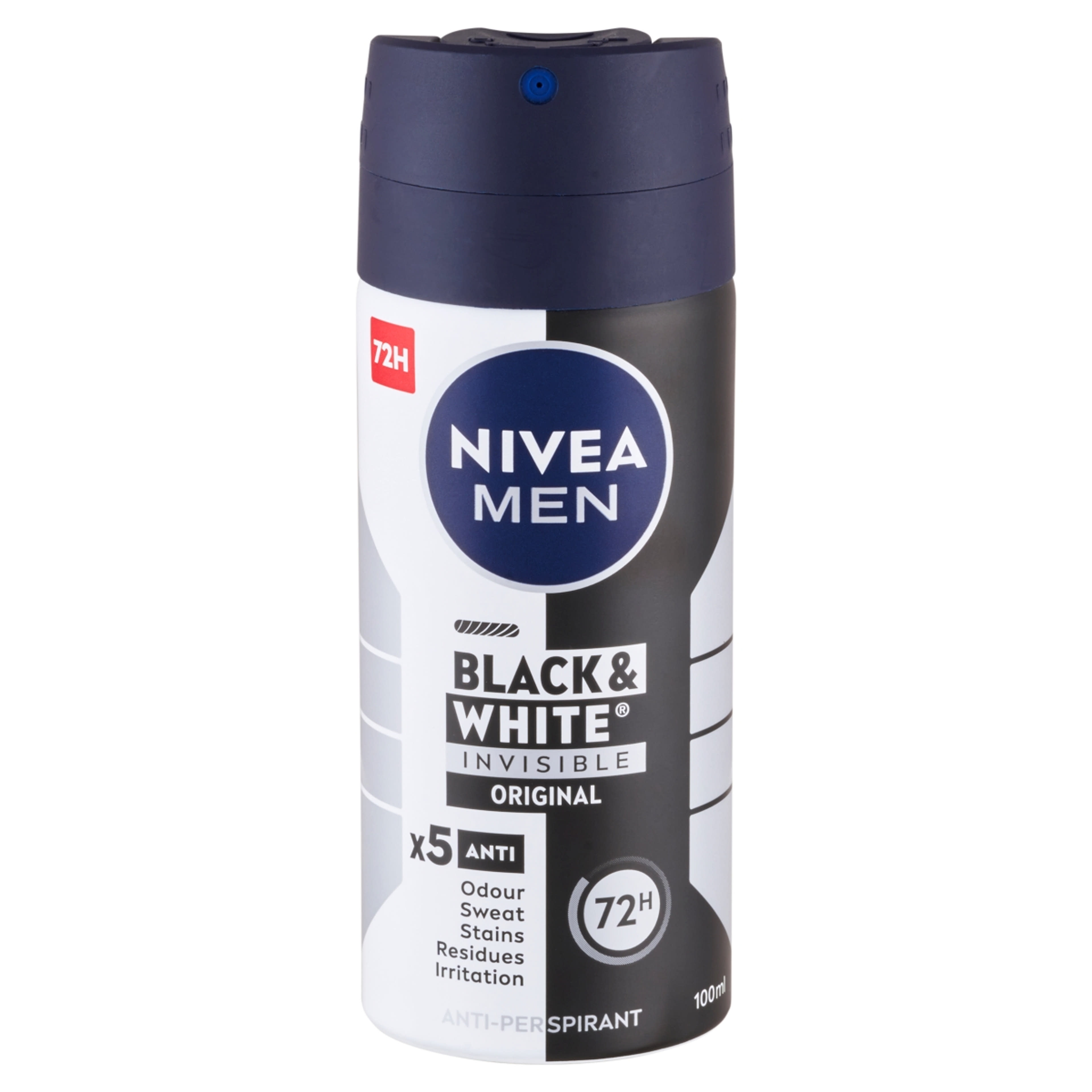 NIVEA MEN Deo spray Black & White Invisible Power Pocket Size - 100 ml-2