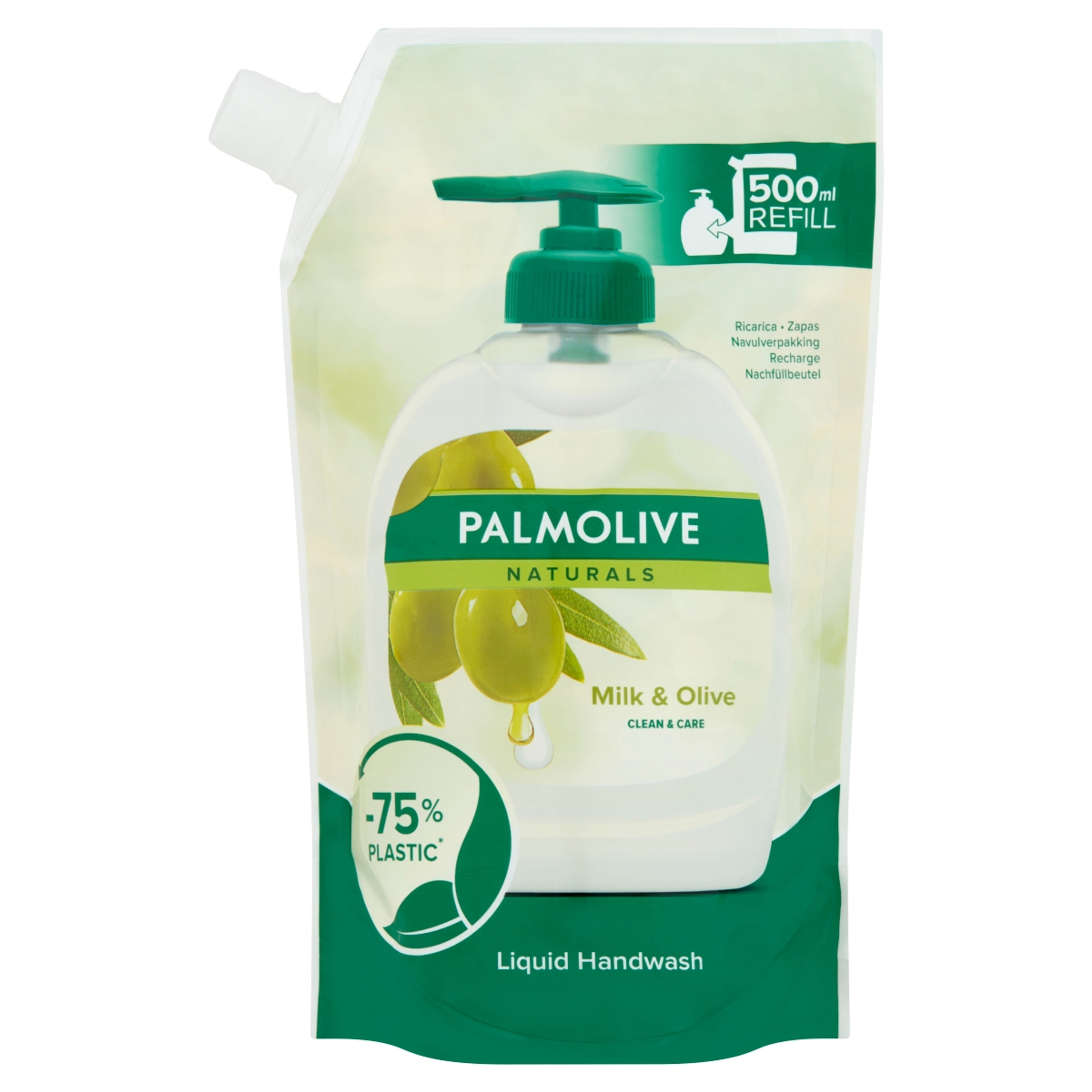 Palmolive Naturals Milk & Olive folyékony szappan utántöltő - 500 ml