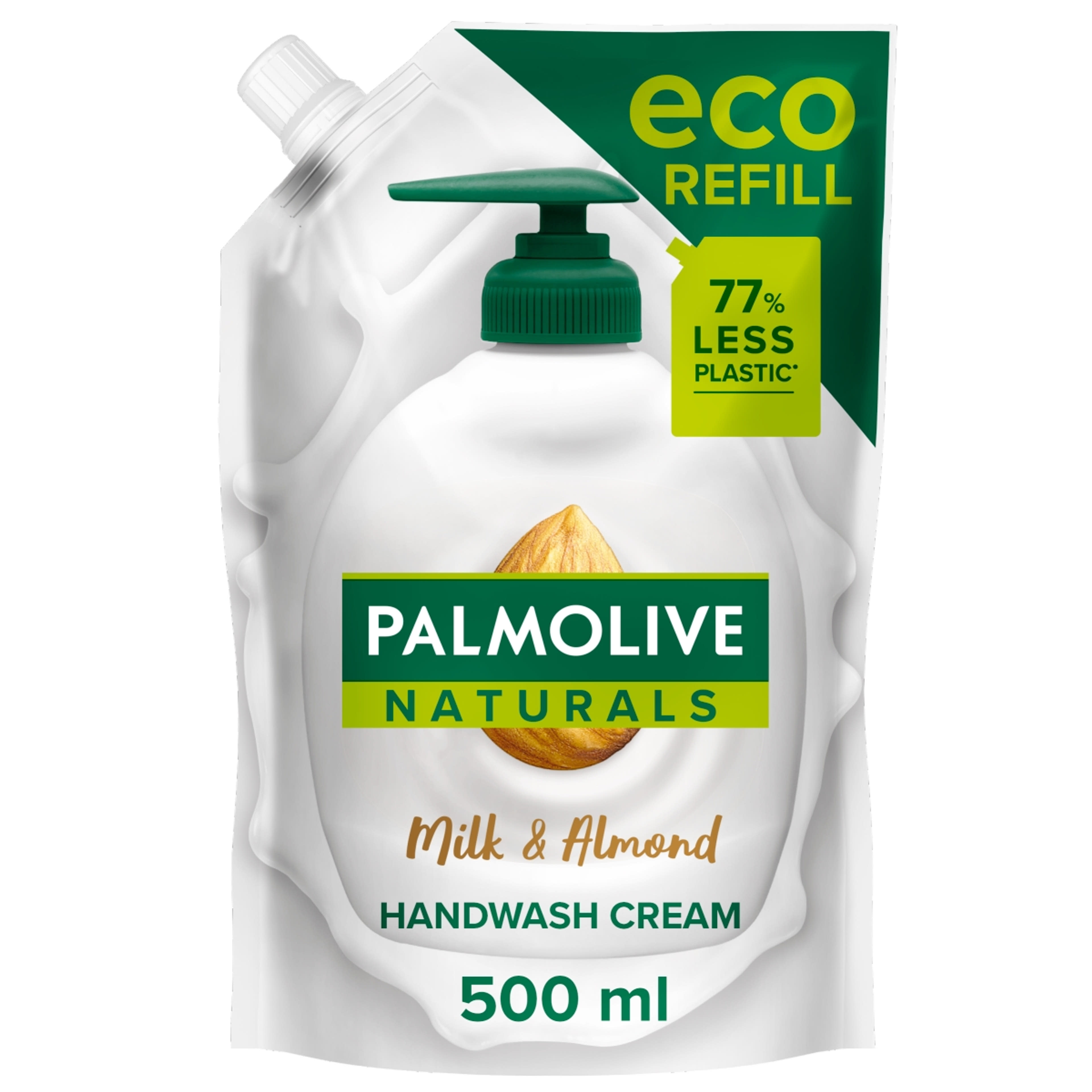 Palmolive Naturals Milk & Almond folyékony szappan utántöltő - 500 ml-3