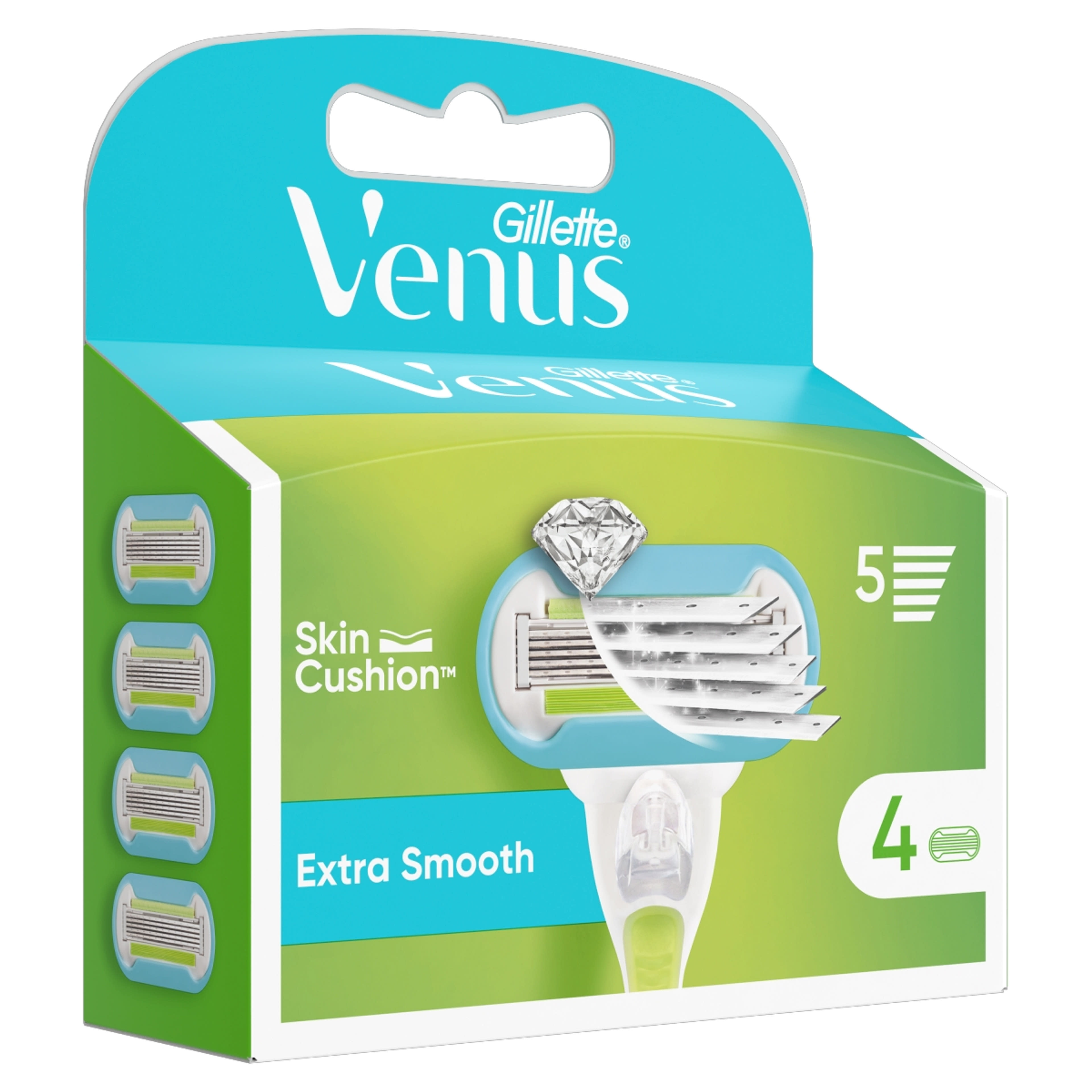Gillette Venus Embrace borotvabetét női borotvához - 4 db-4
