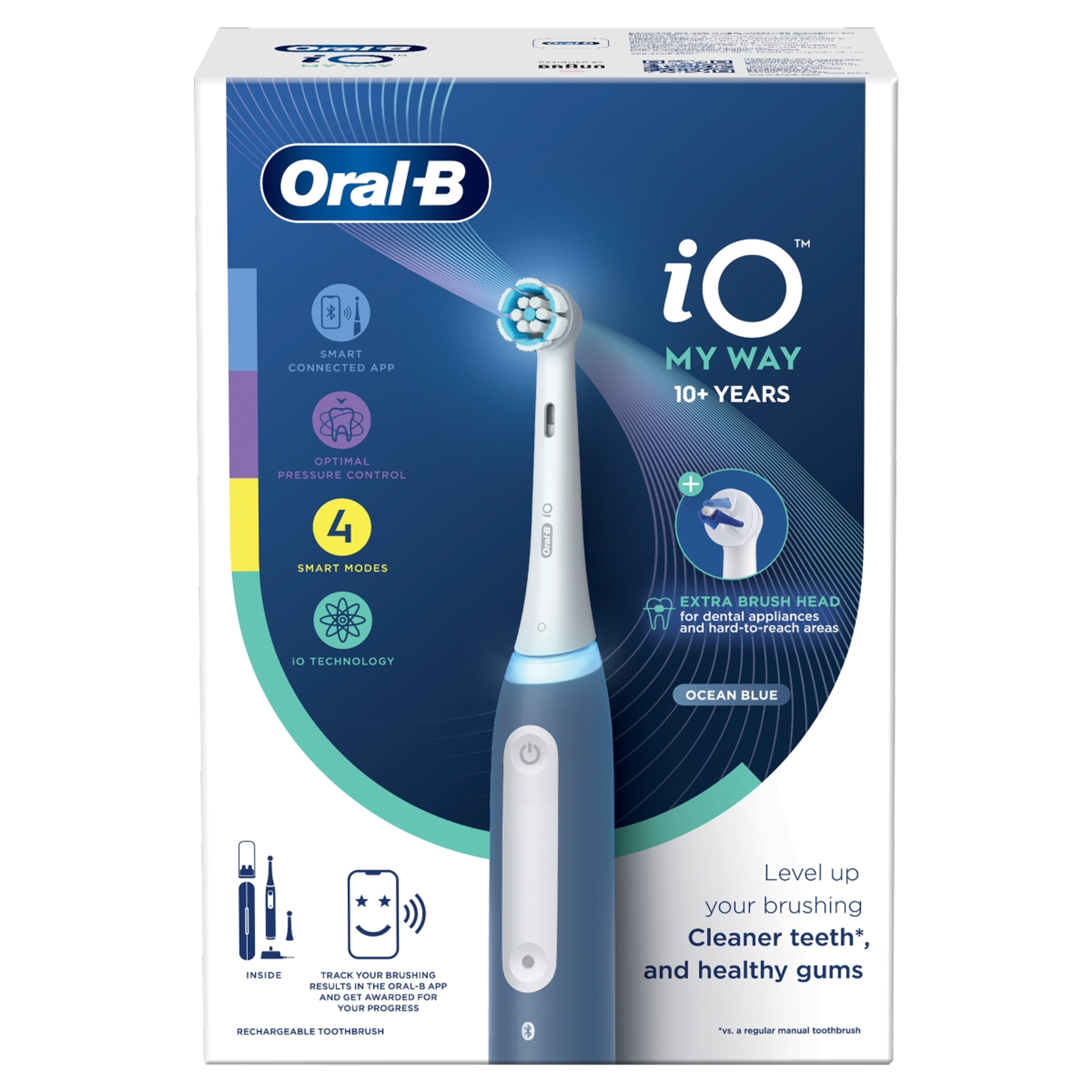 Oral-B iO Teens elektromos fogkefe - 1 db-4