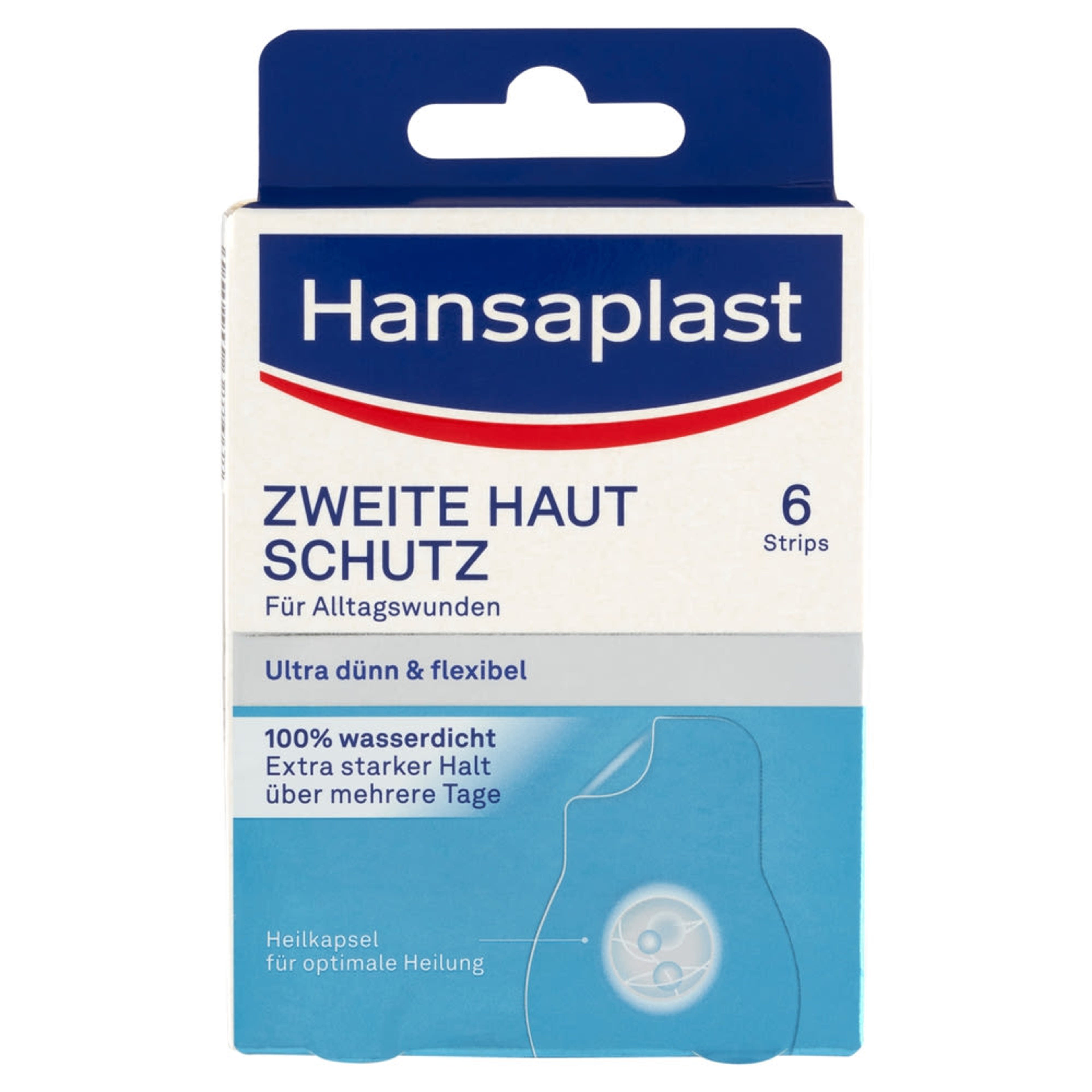 Hansaplast Second Skin Protection sebtapasz - 6 db
