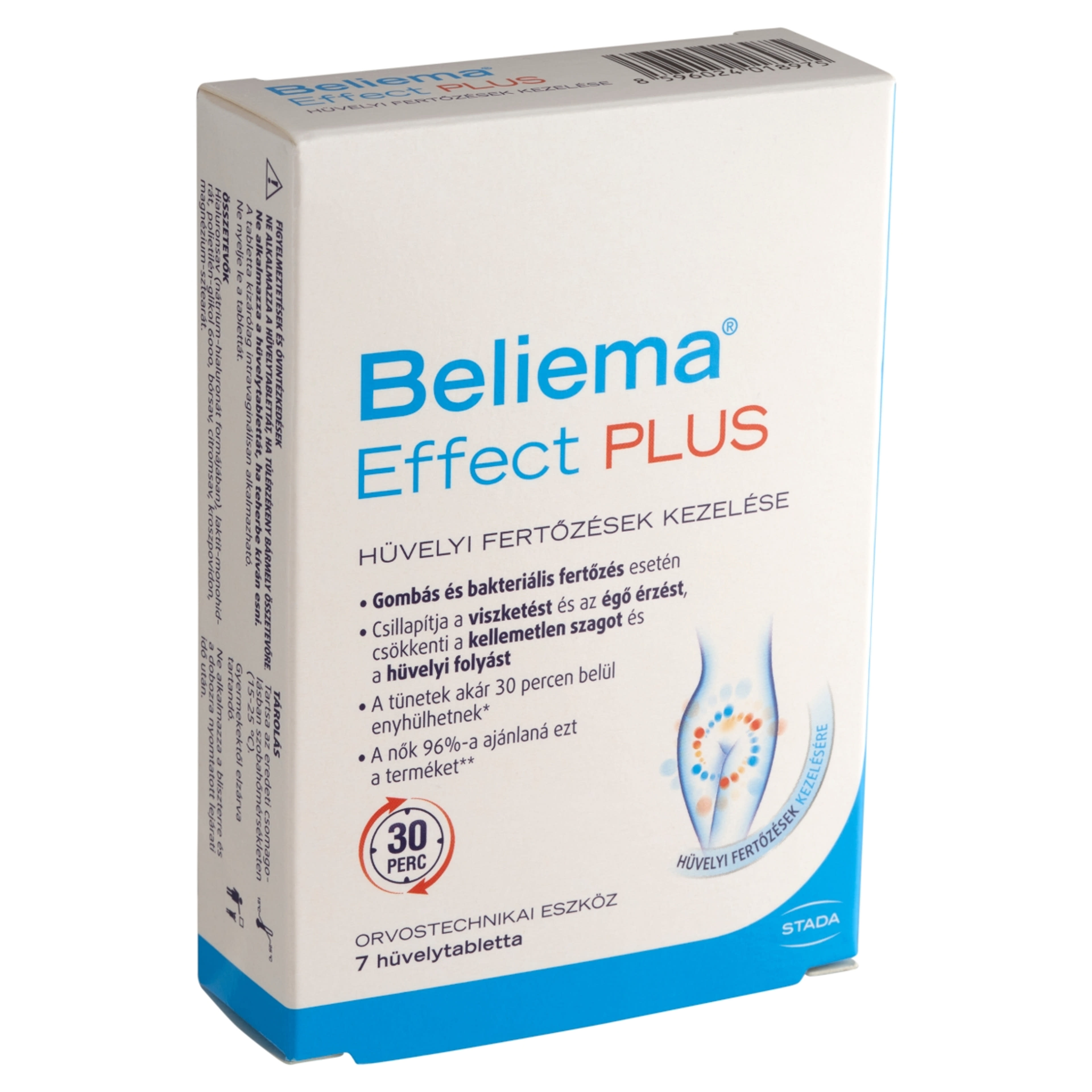 Beliema Effect Plus hüvelytabletta - 7 db-3