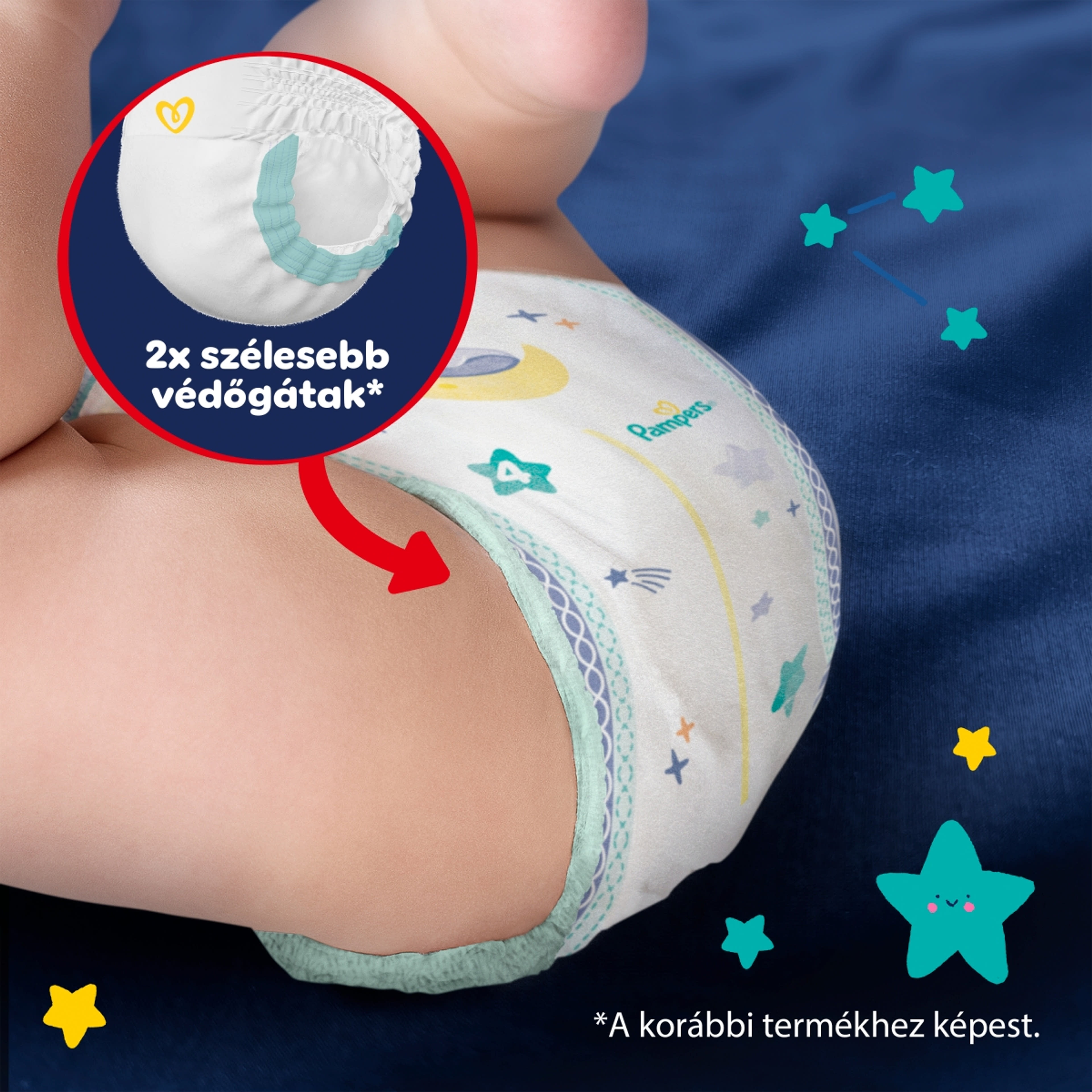 Pampers Night Pants 6-os 15+ kg - 19 db-8