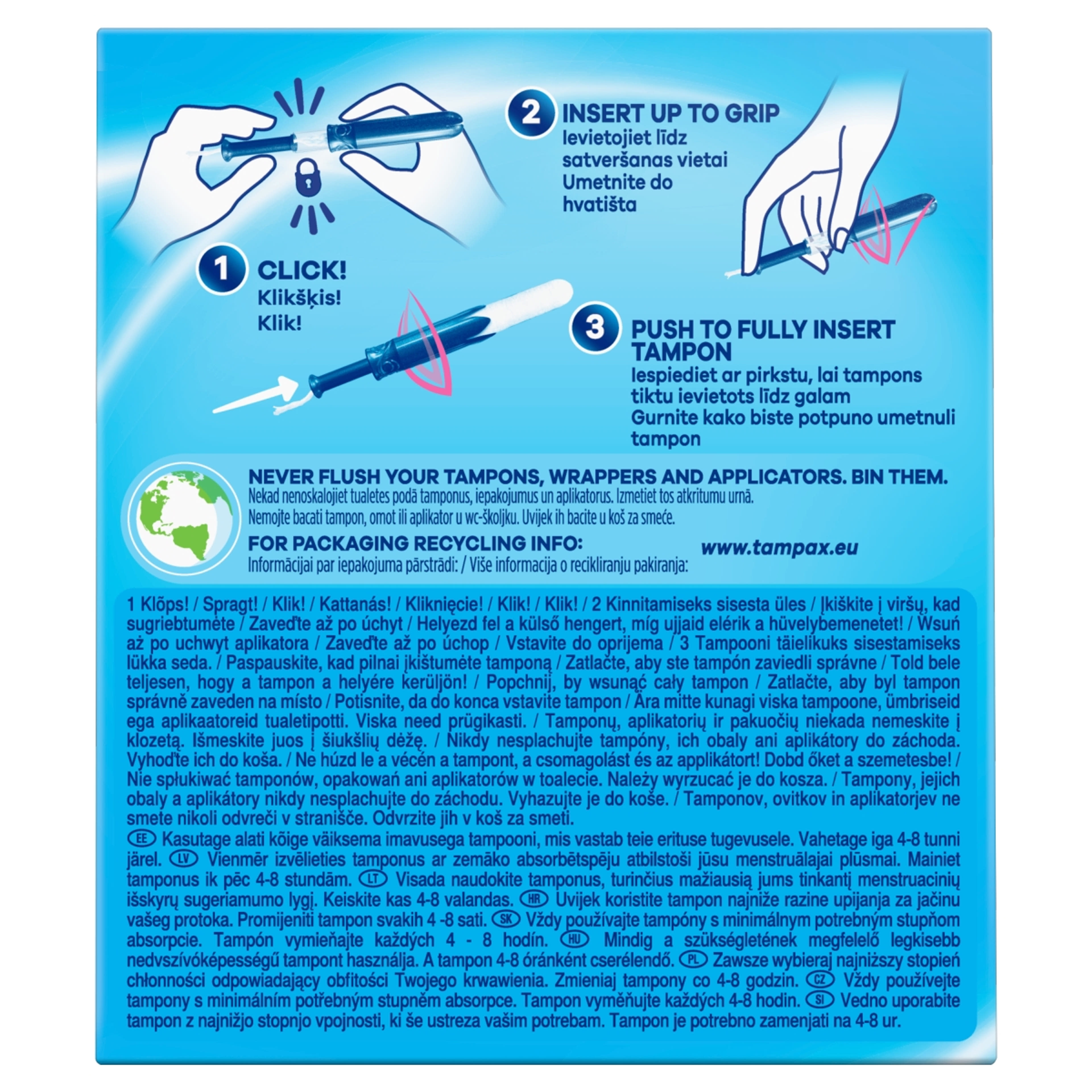 Tampax Compak Pearl Super tampon - 16 db-3