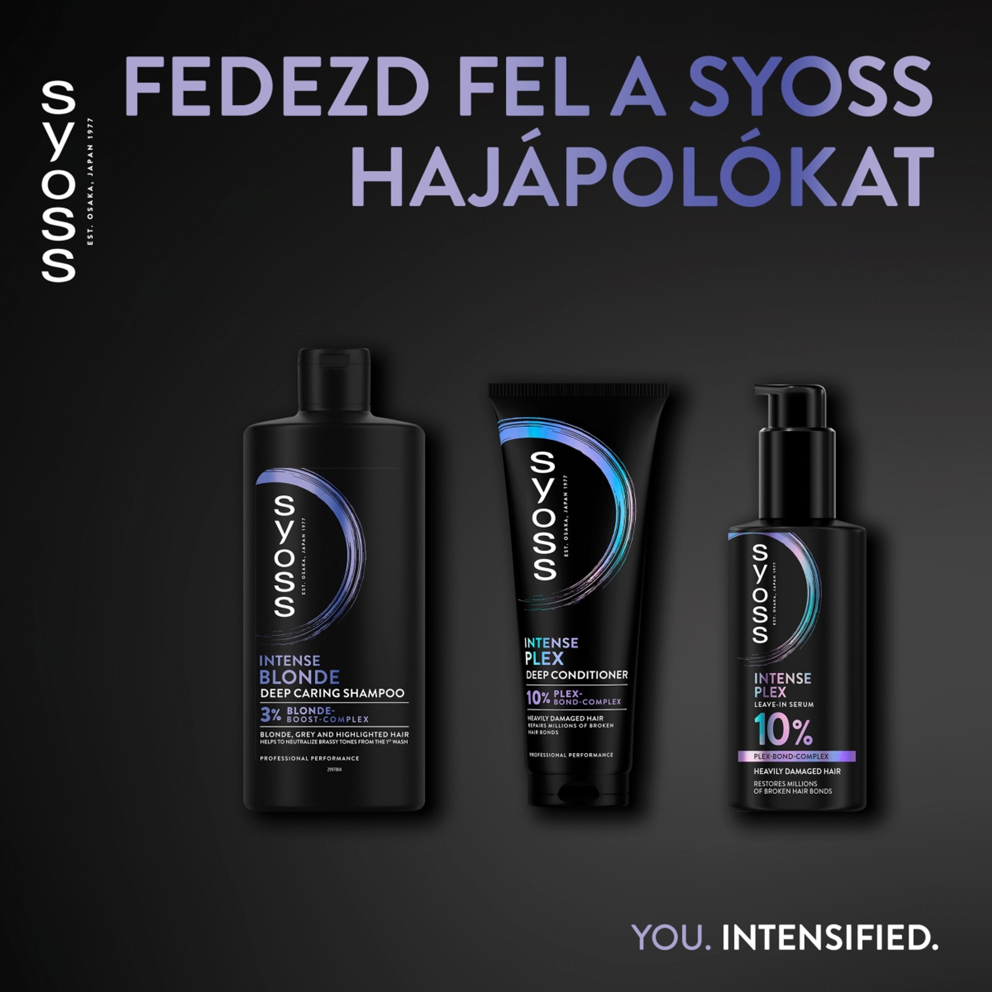 Syoss hamvasító sampon blonde & silver - 440 ml-8