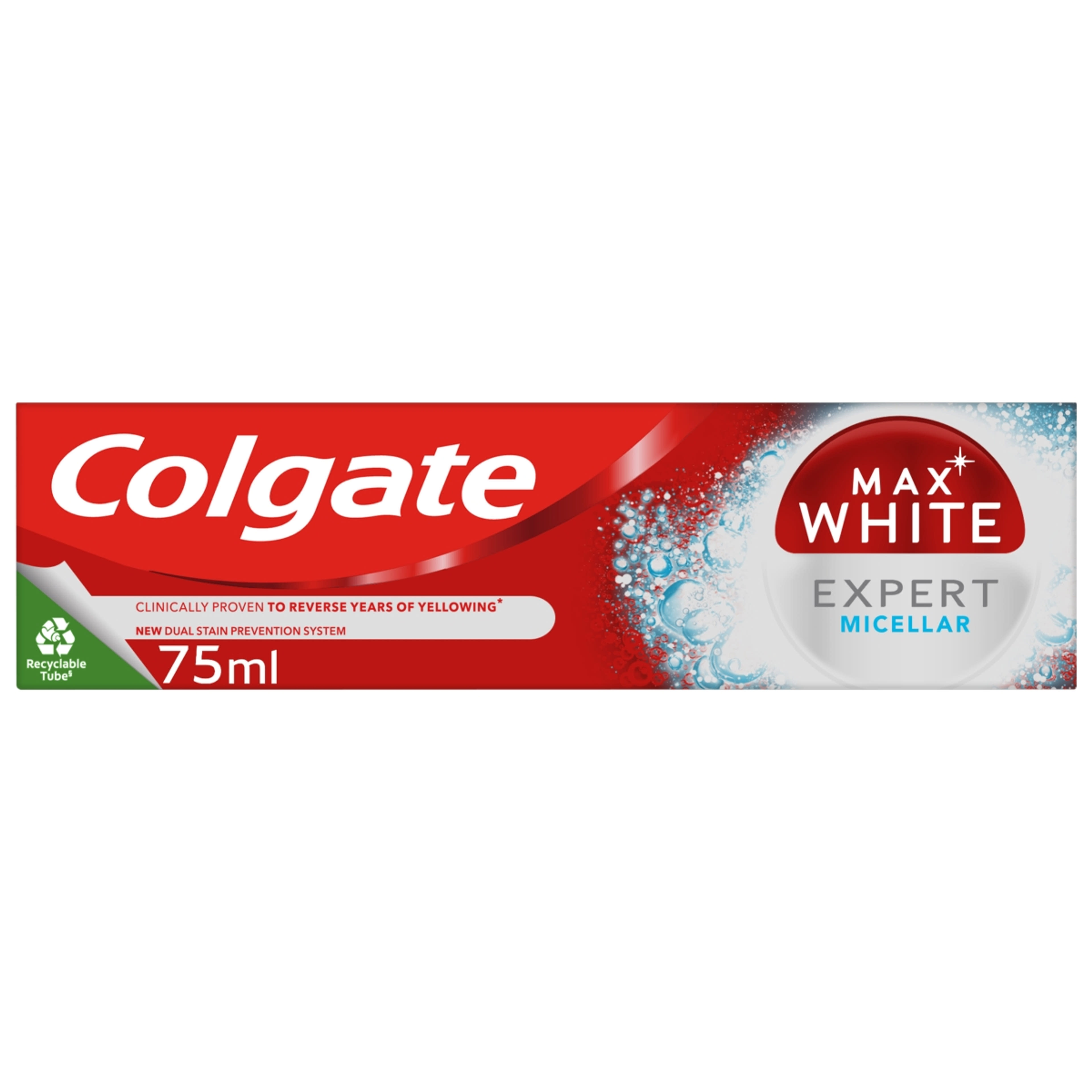 Colgate Max White Expert Micellar fogfehérítő fogkrém - 75 ml-9