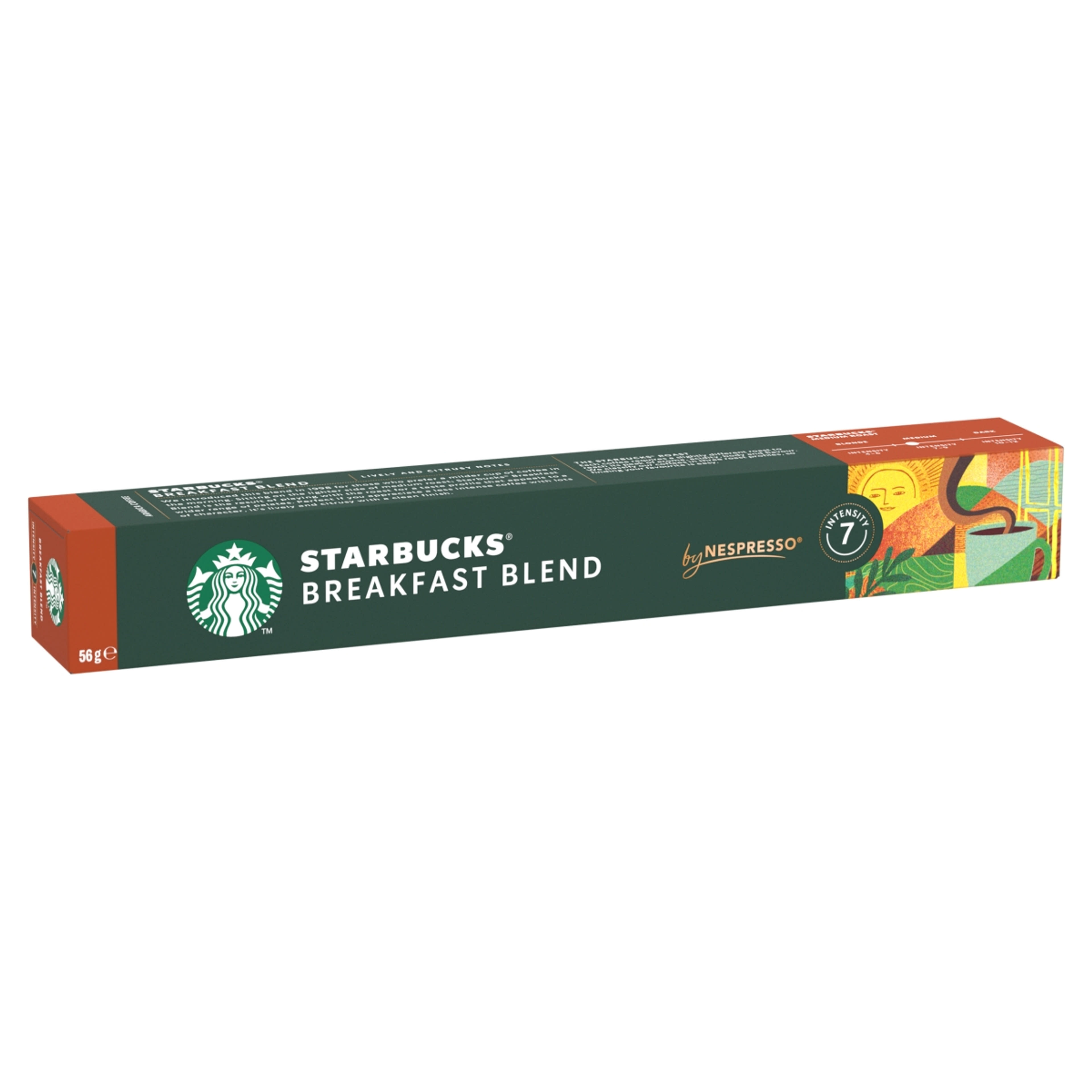 Starbucks by Nespresso Breakfast Blend kávékapszula - 10 db-3