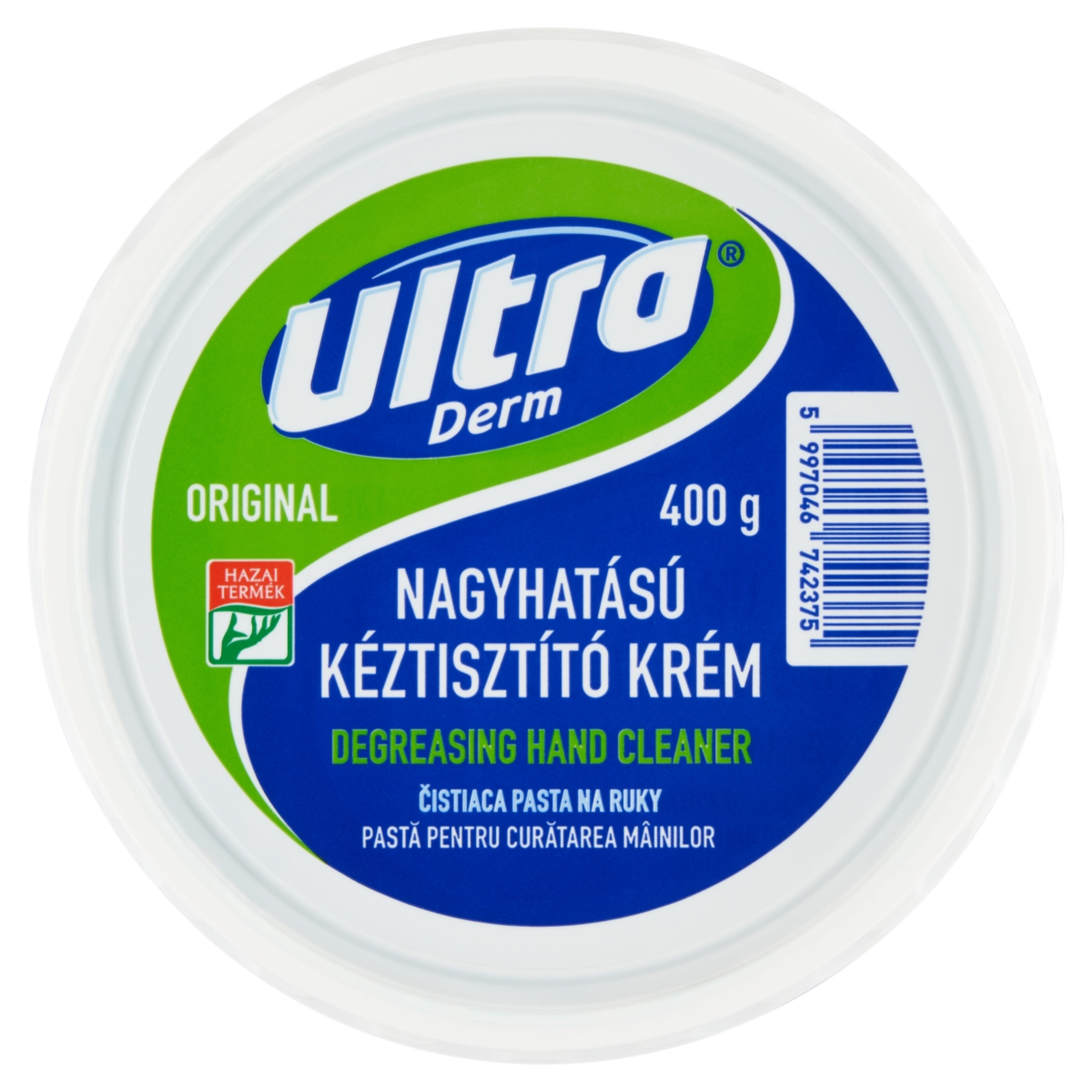 Ultra Derm Original Nagyhatású Kéztisztító Krém - 400 g