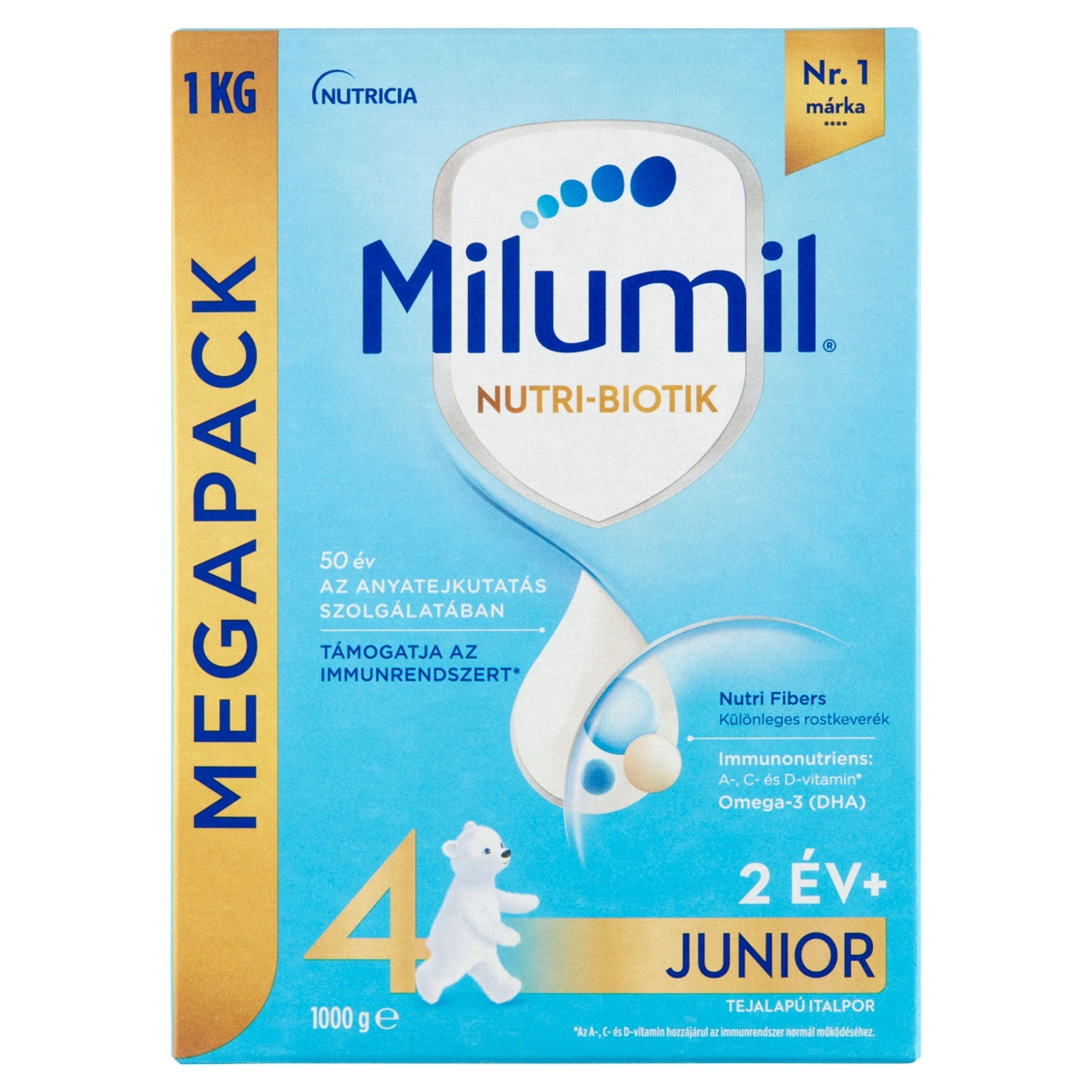 Milumil 4 Junior ital 2 éves kortól - 1000 g