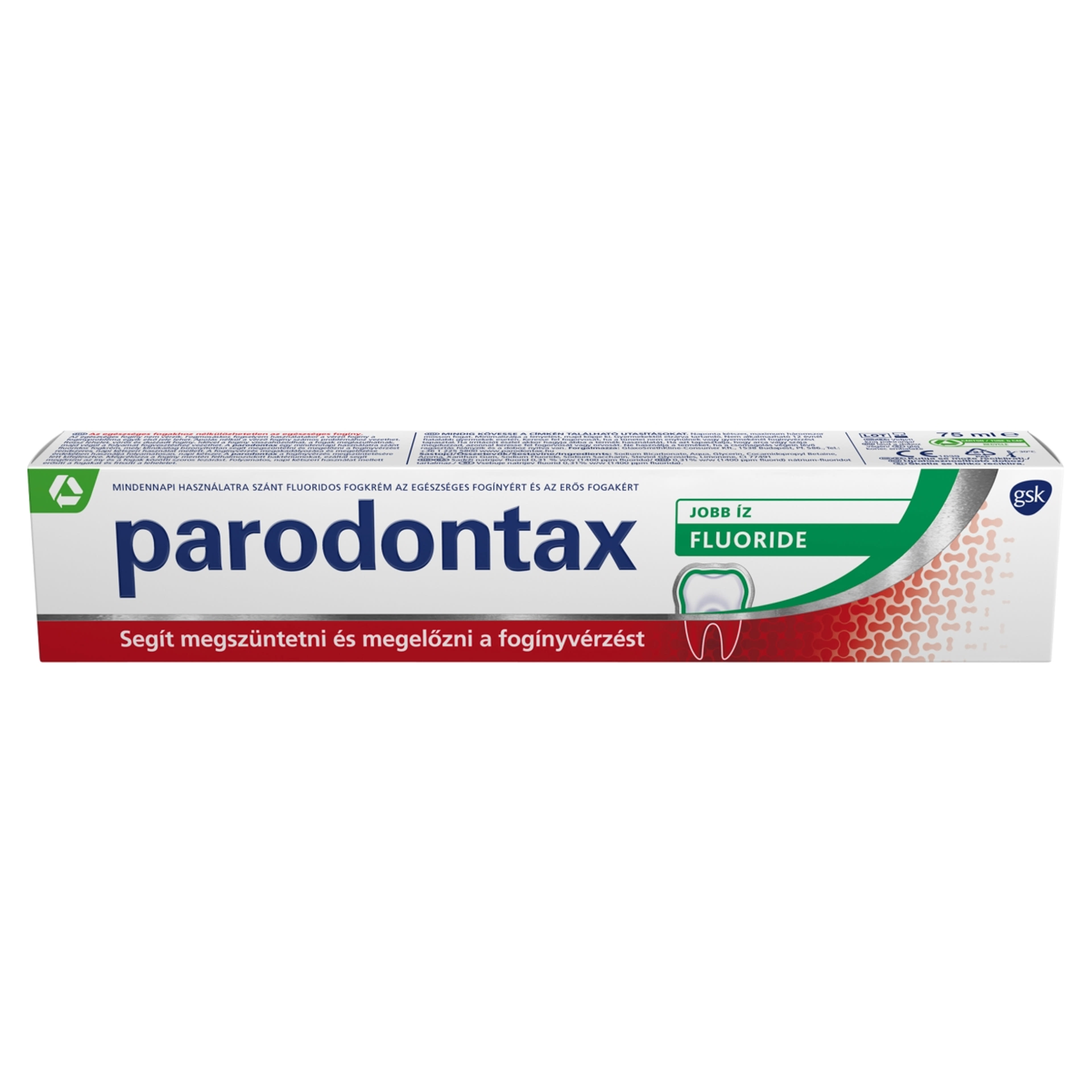 Parodontax Fluoride fogkrém - 75 ml-1