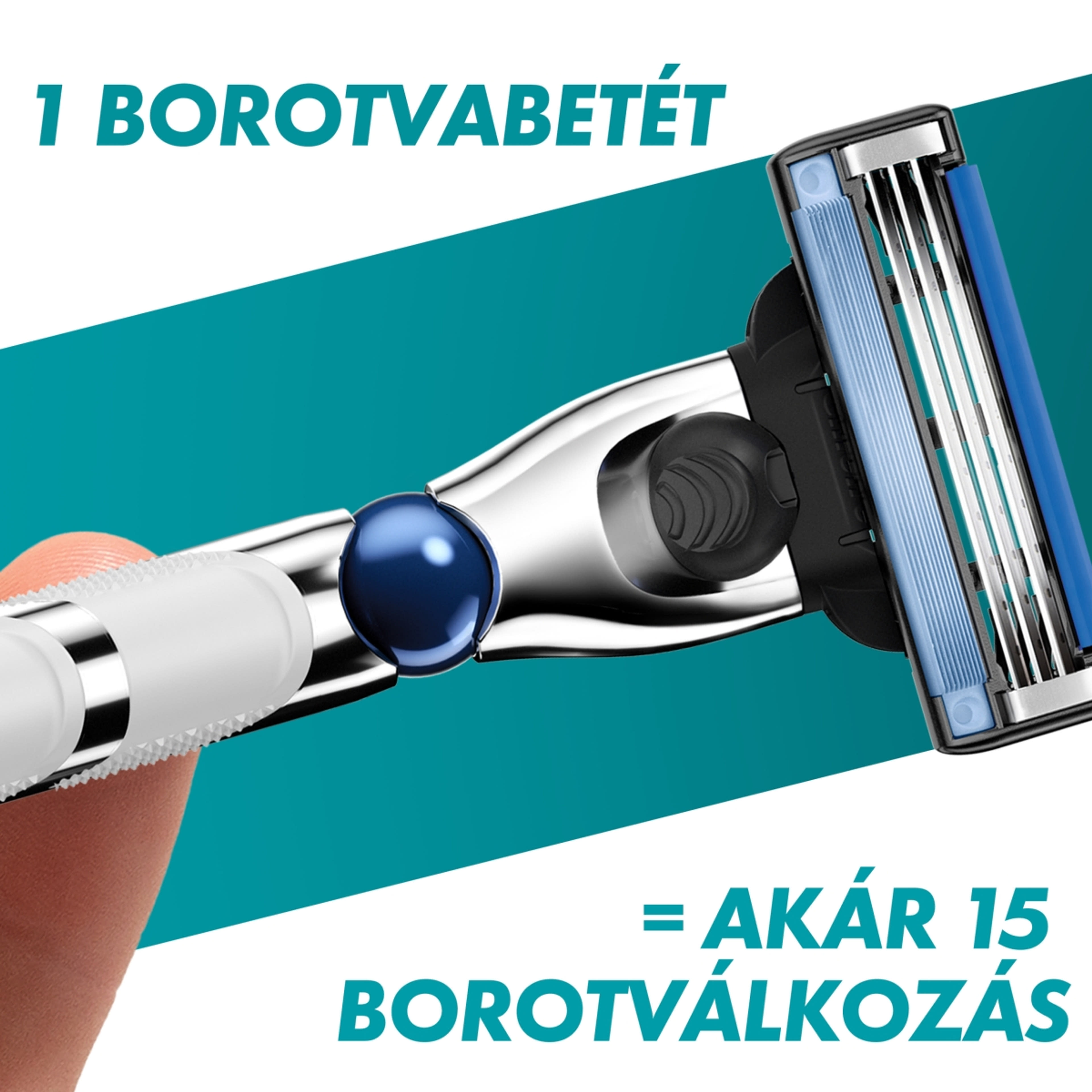 Gillette Mach 3 turbo borotvabetét  - 5 db-4