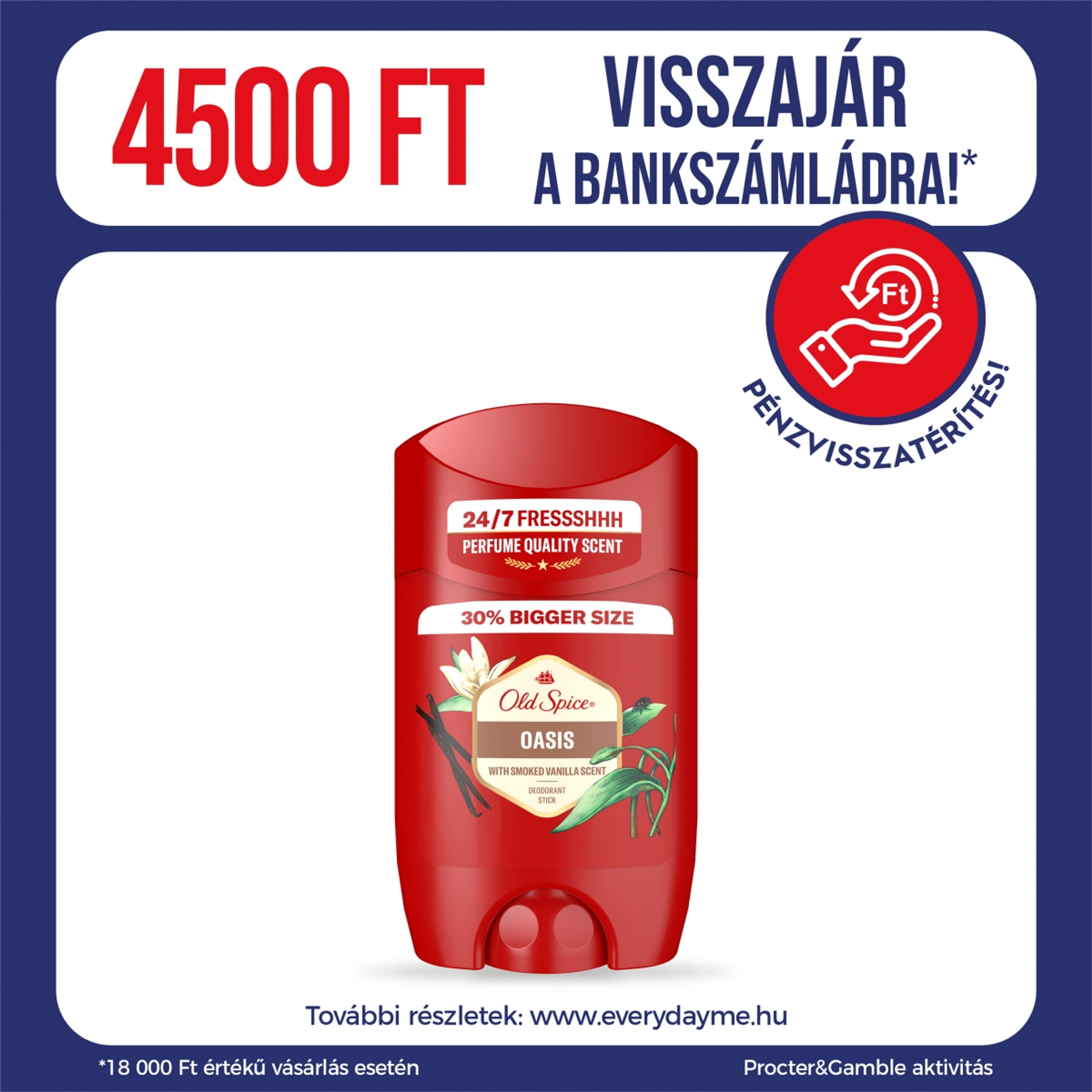 Old Spice Oasis stift dezodor férfiaknak - 65 ml