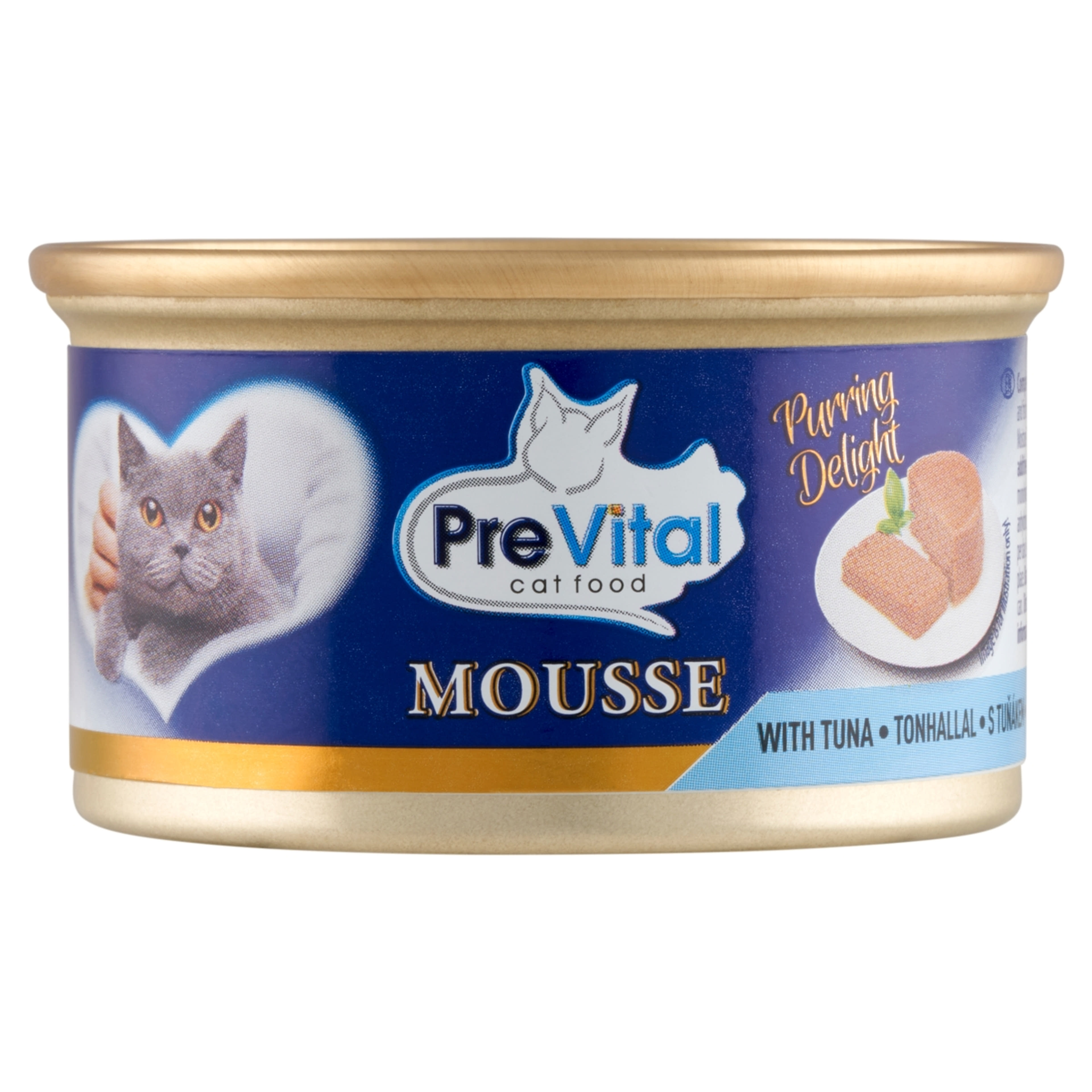 Prevital konzerv mousse tonhallal macskáknak - 85 g