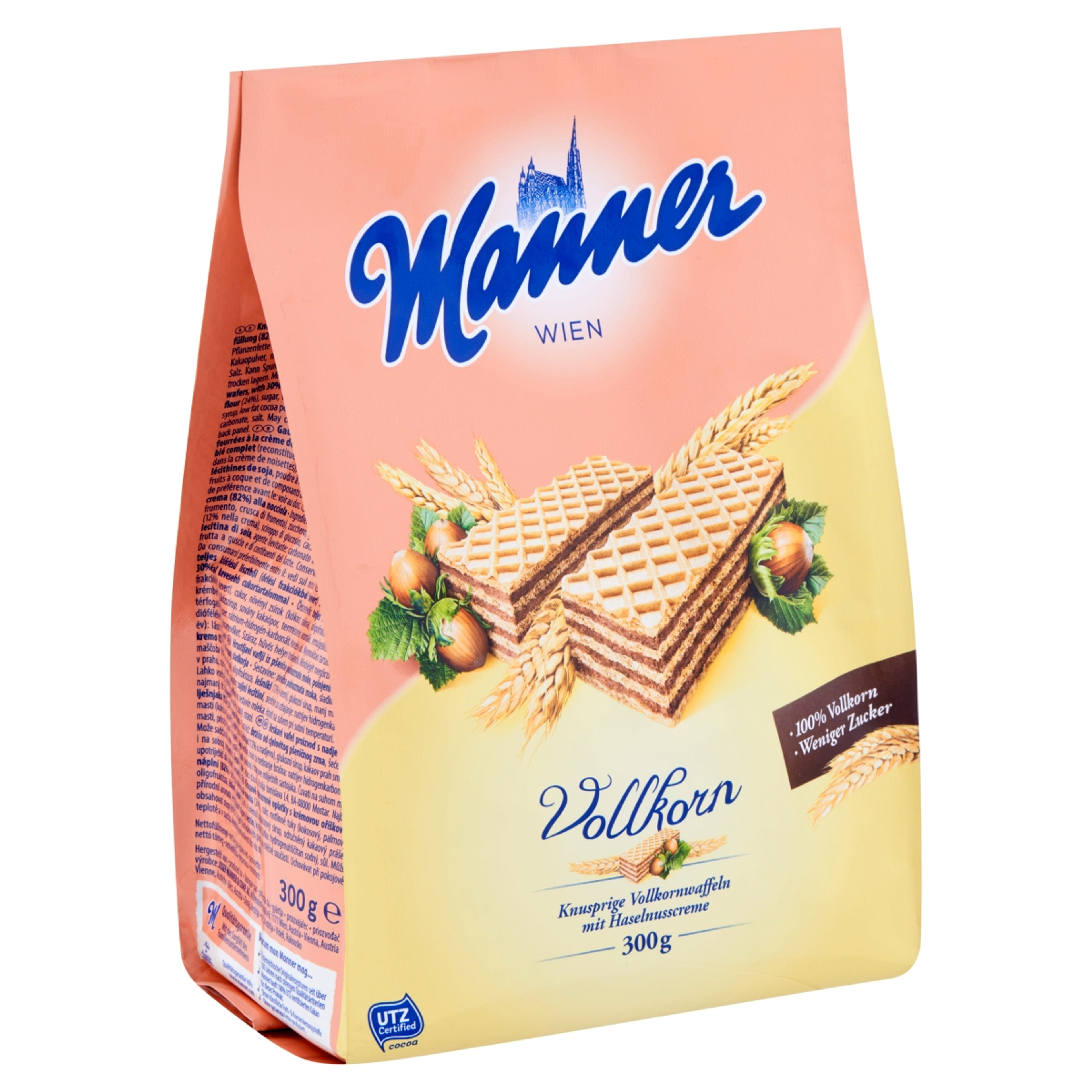 Manner ostyaszelet mogyorókrémmel töltött - 300 g-2