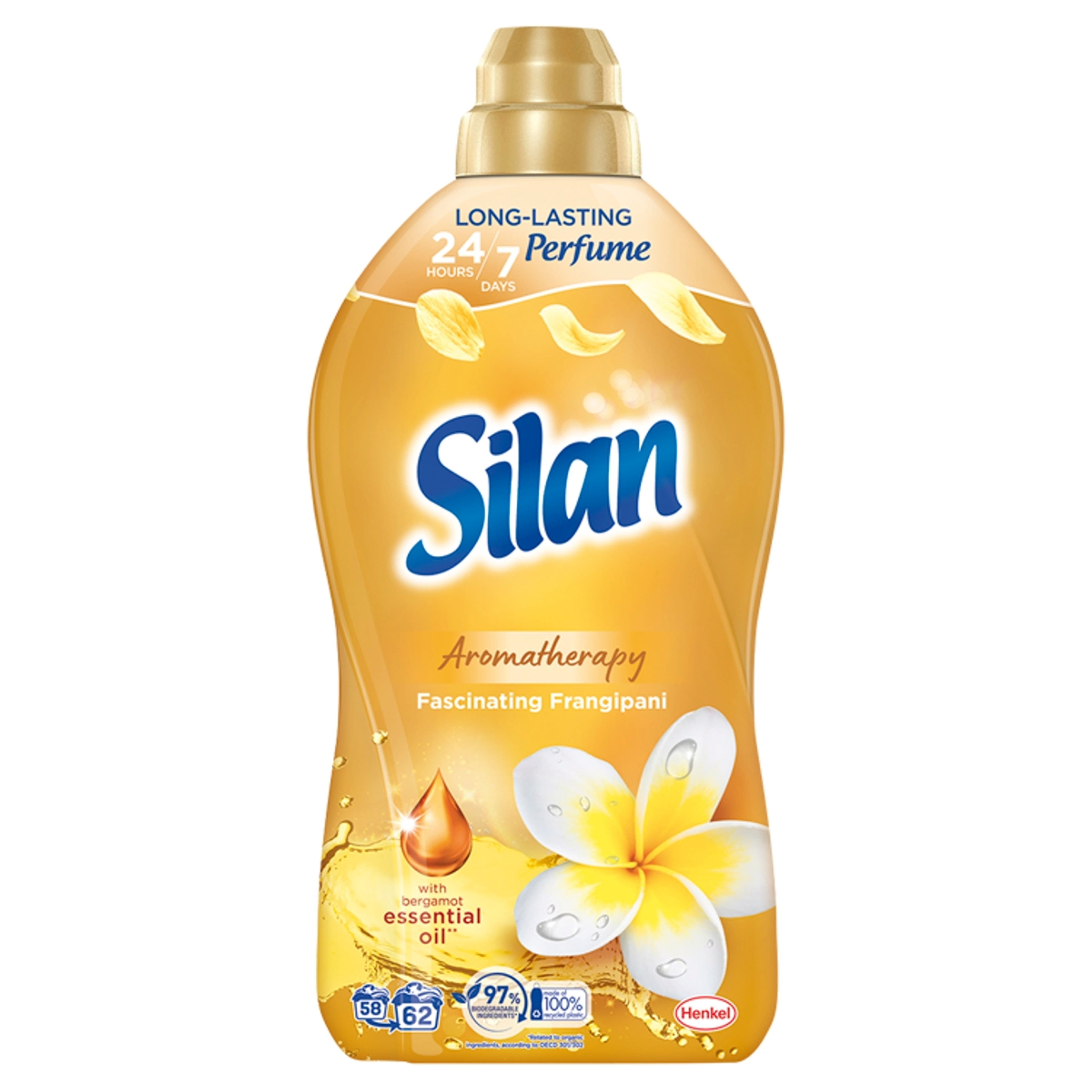 Silan Aromatherapy Fascinating Frangipani öblítő 62 mosás - 1364 ml