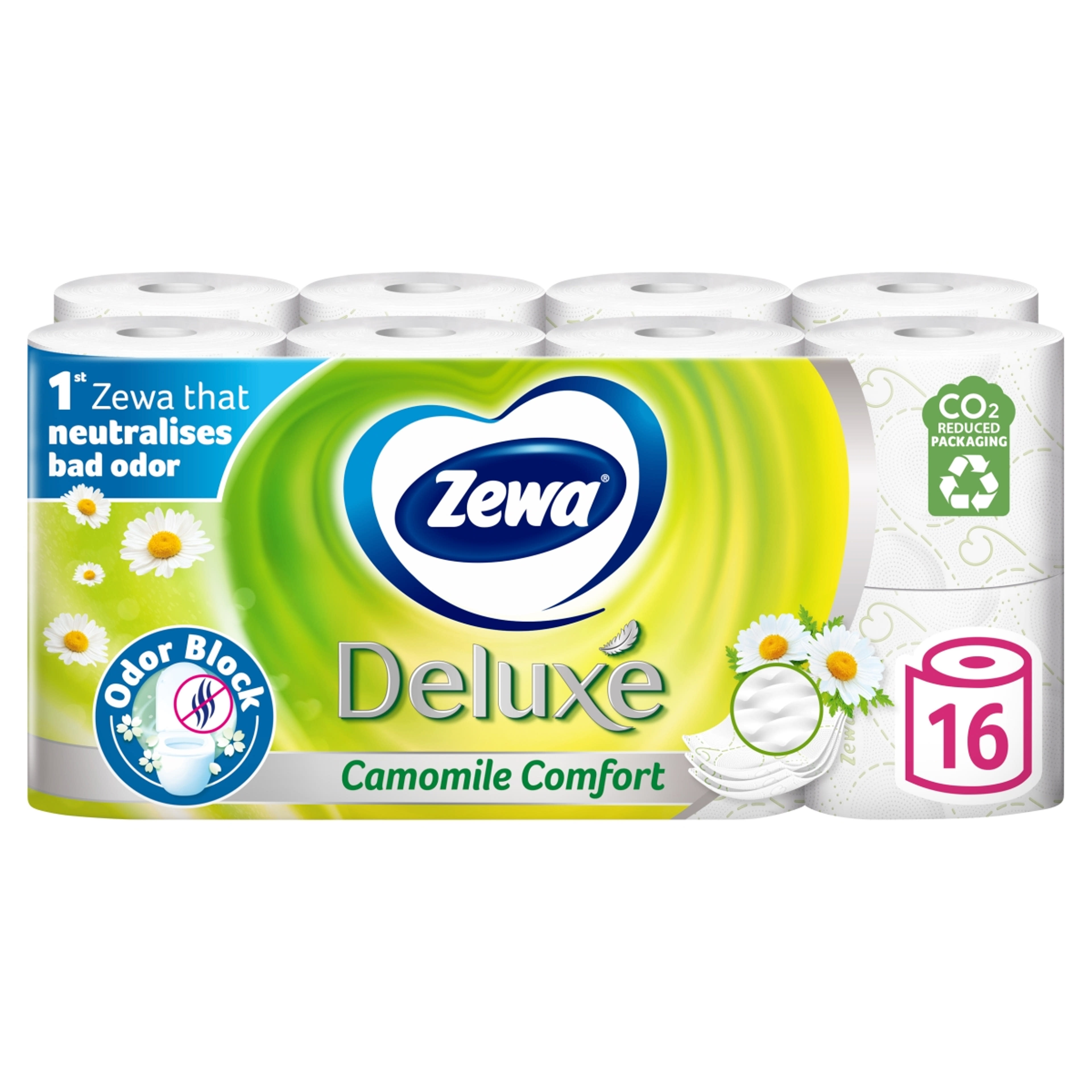 Zewa Deluxe Camomile Comfort 3 rétegű toalettpapír - 16 tekercs-6