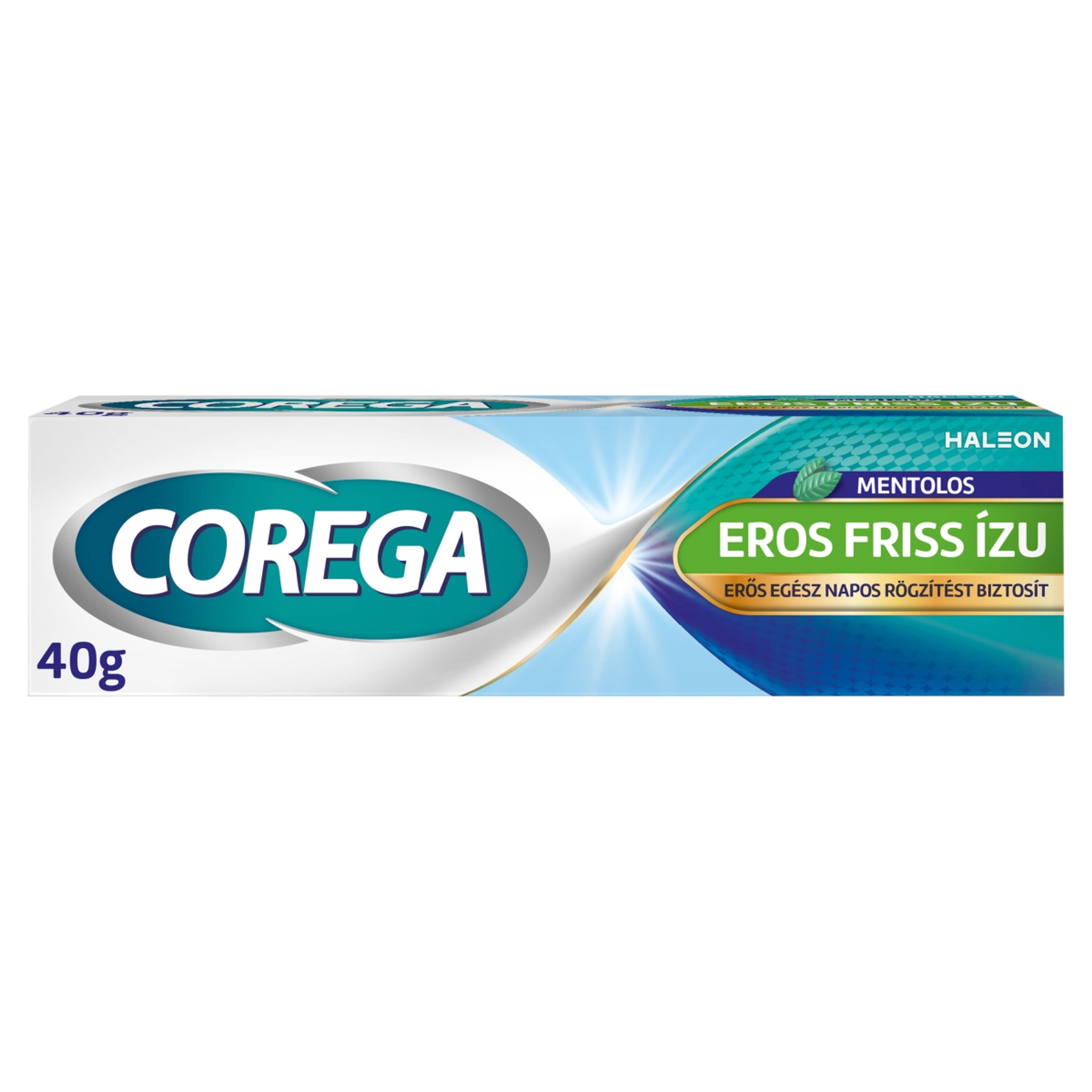 Corega Friss Ízű műfogsorrögzítő krém - 40 g