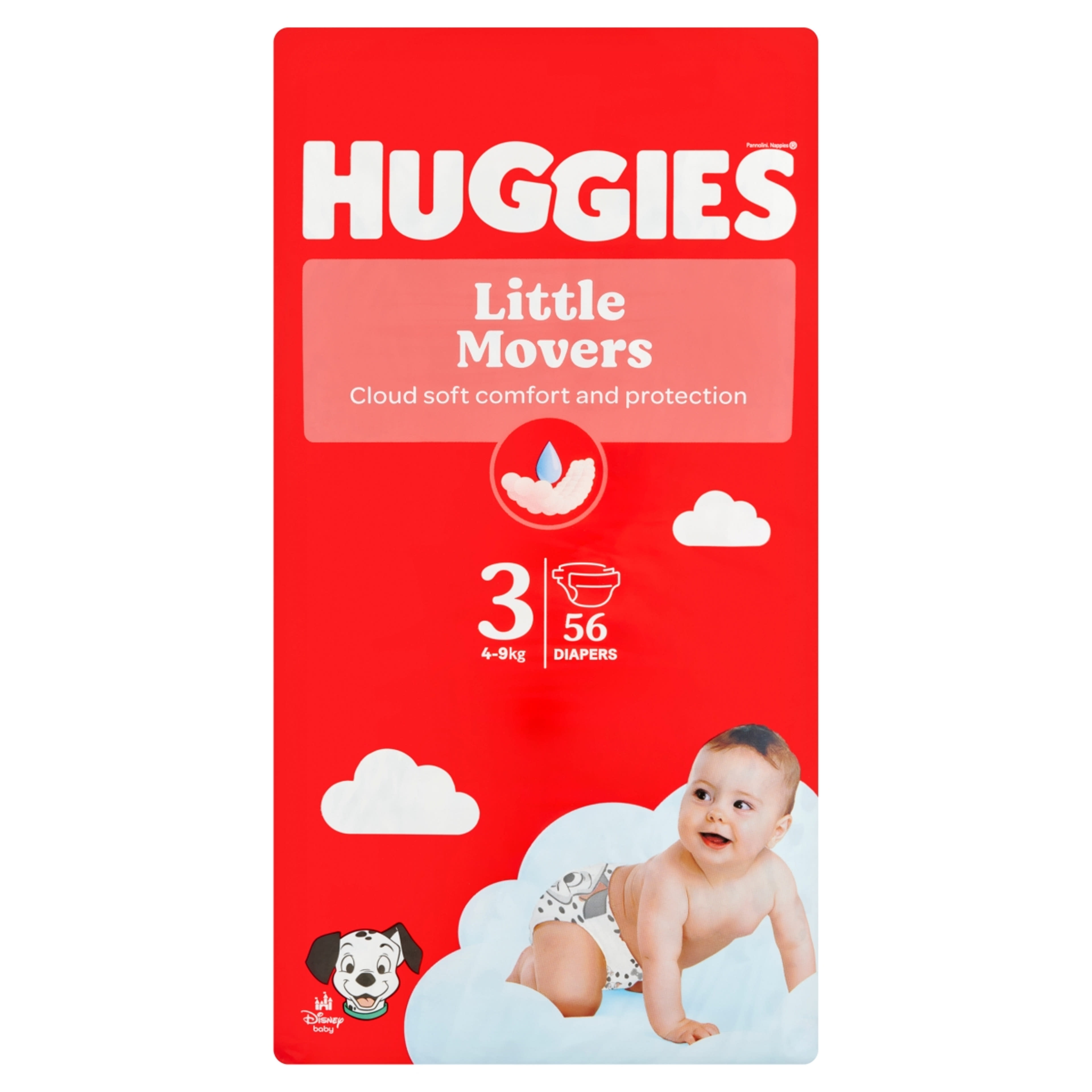 Huggies Little Movers 3 nadrágpelenka 4-9 kg - 56 db-1