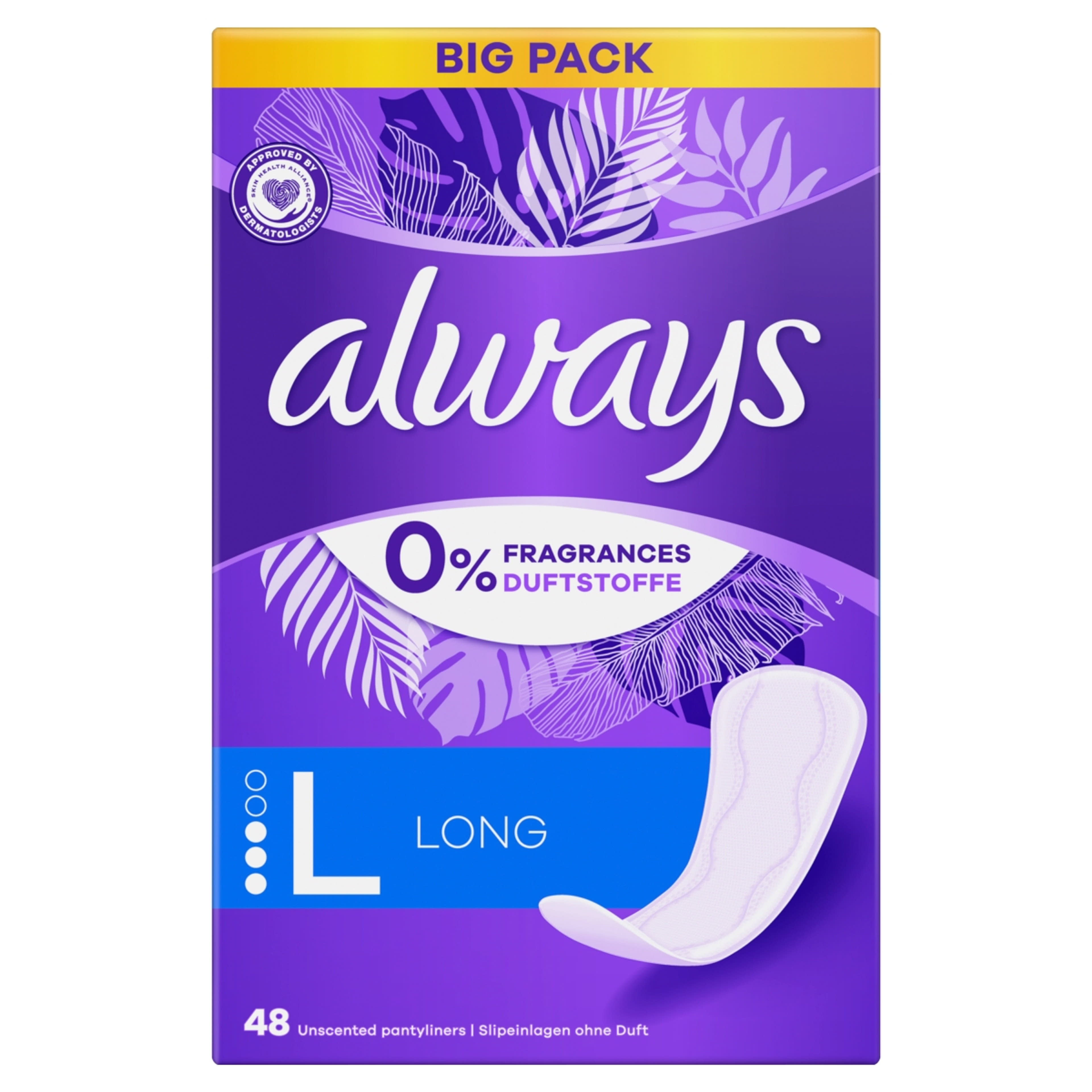 Always Daily Protect Long Zero tisztasági betét - 48 db-1