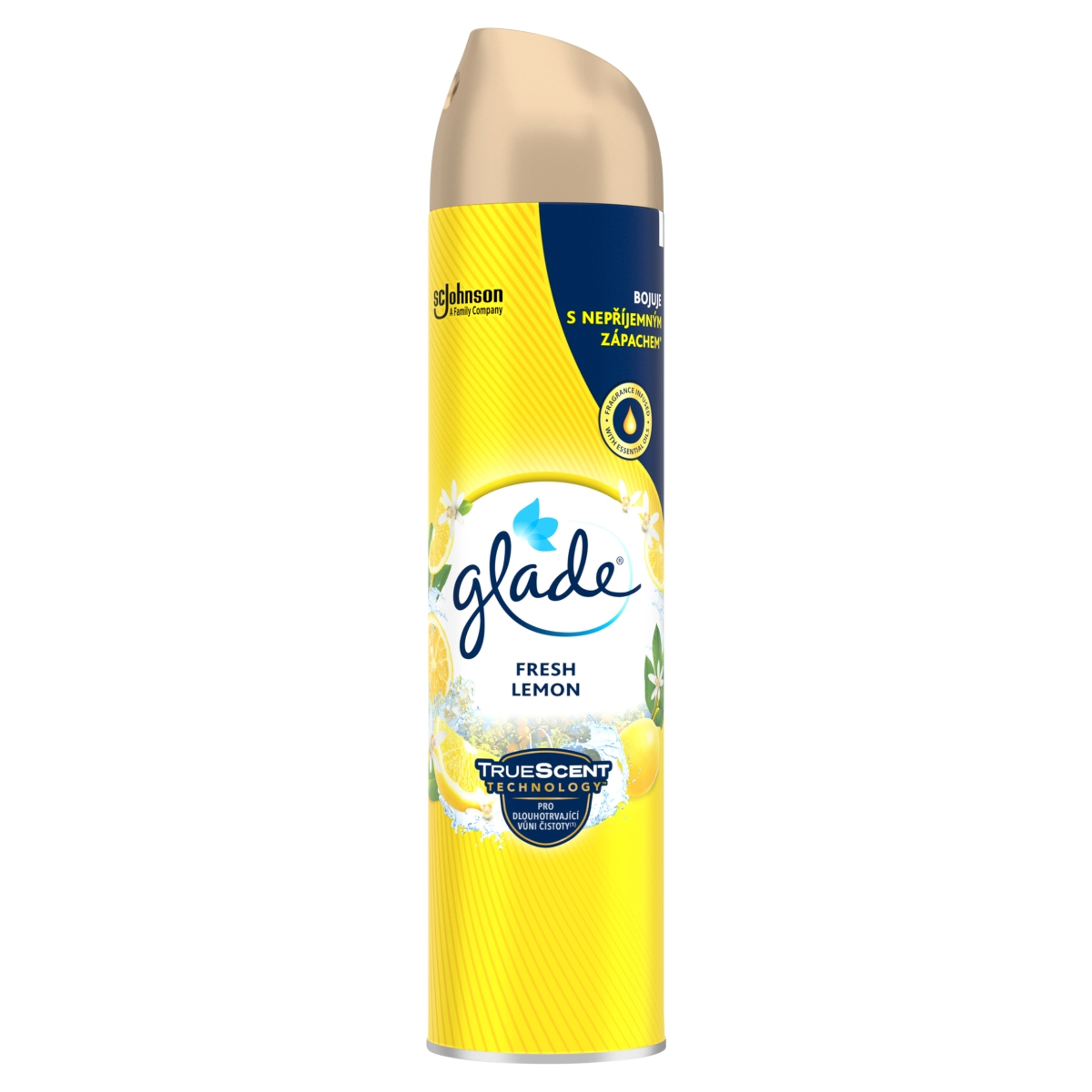 Glade Fresh Lemon légfrissítő aeroszol - 300 ml