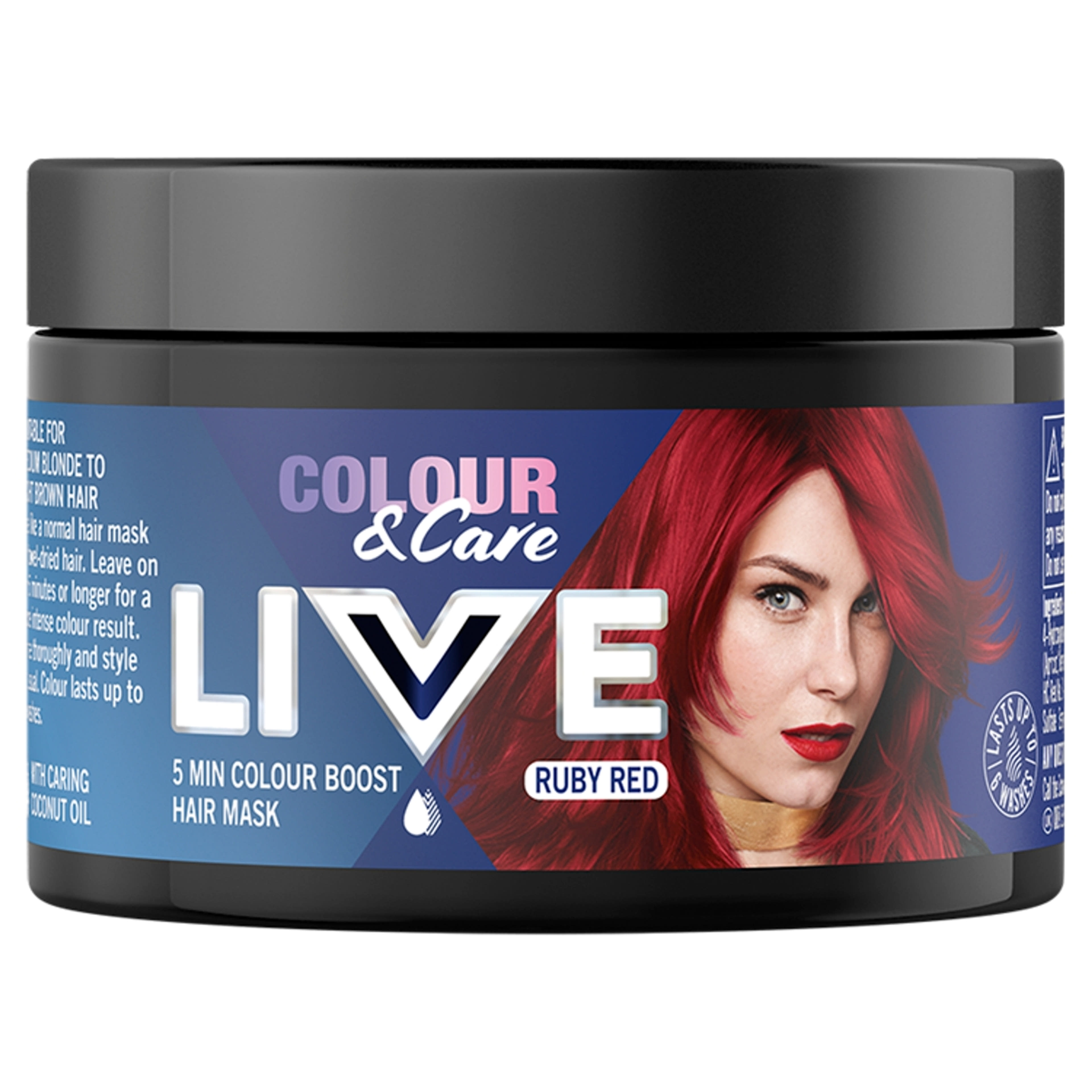 Schwarzkopf Color Live hajszínező pakolás, vörös - 150 ml-1