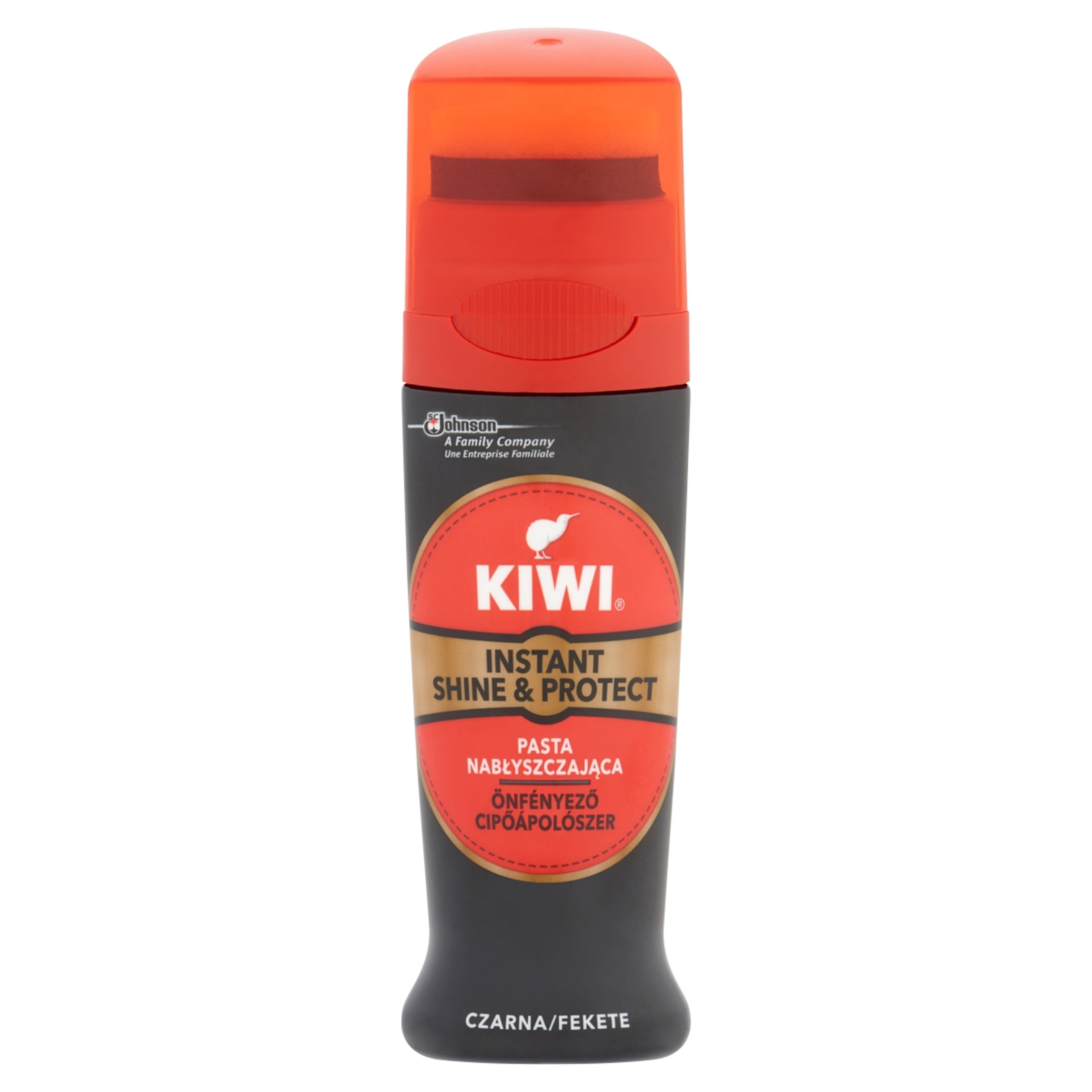 Kiwi Shine & Protect Fekete Önfényező Cipőápoló - 75 ml
