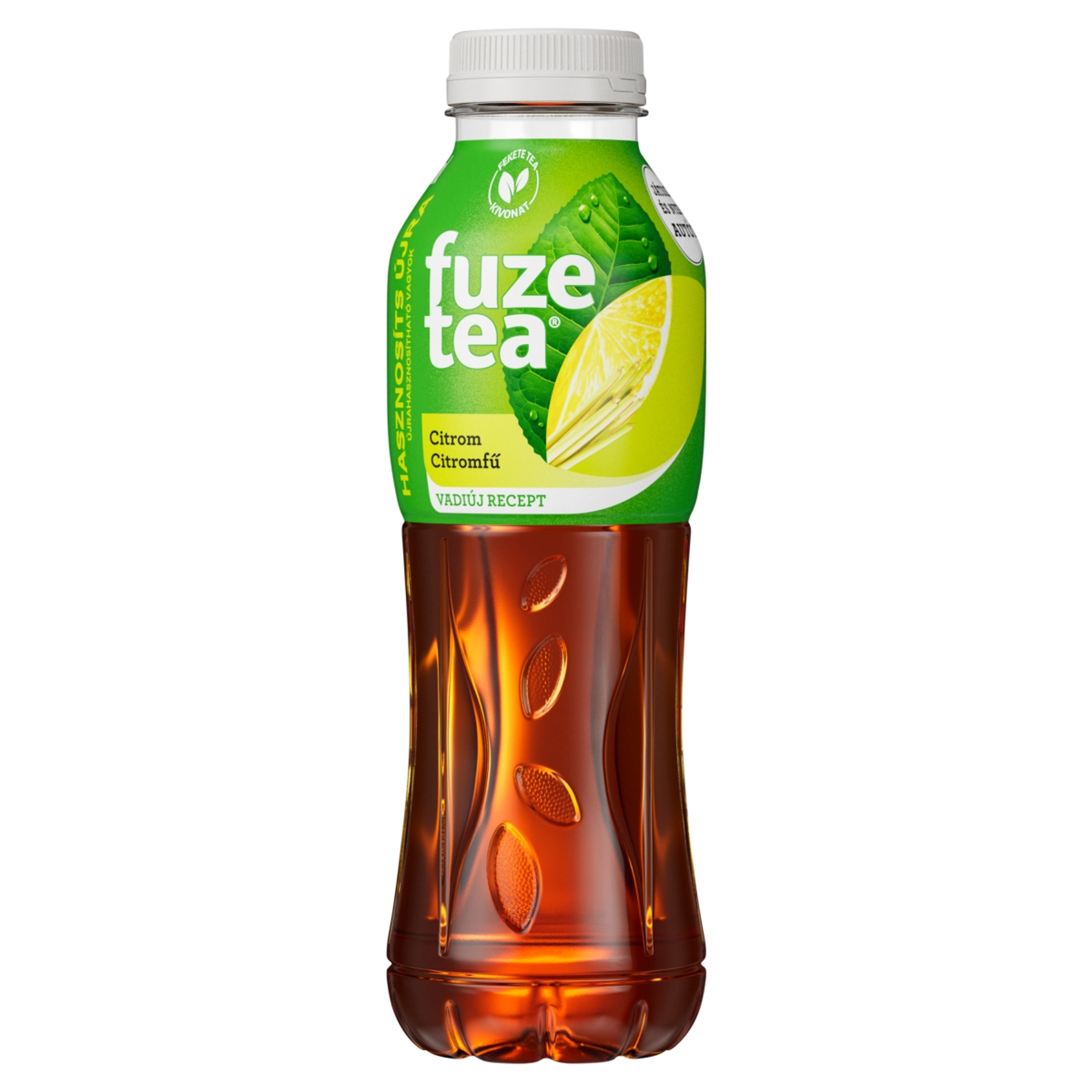 FuzeTea szénsavmentes citrom- és citromfűízű üdítőital fekete tea kivonattal - 500 ml