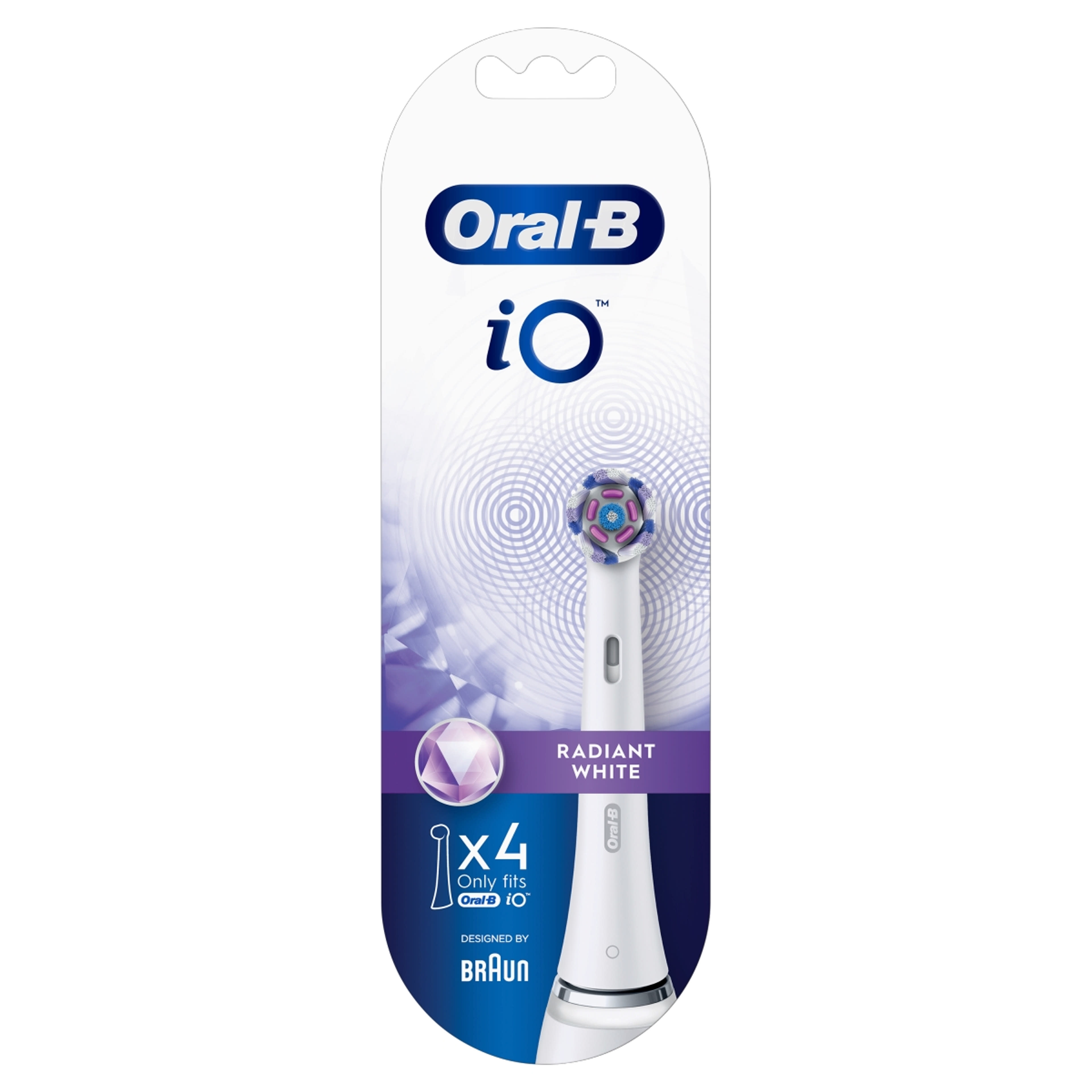 Oral-B iO Radiant White fogkefefej - 4 db