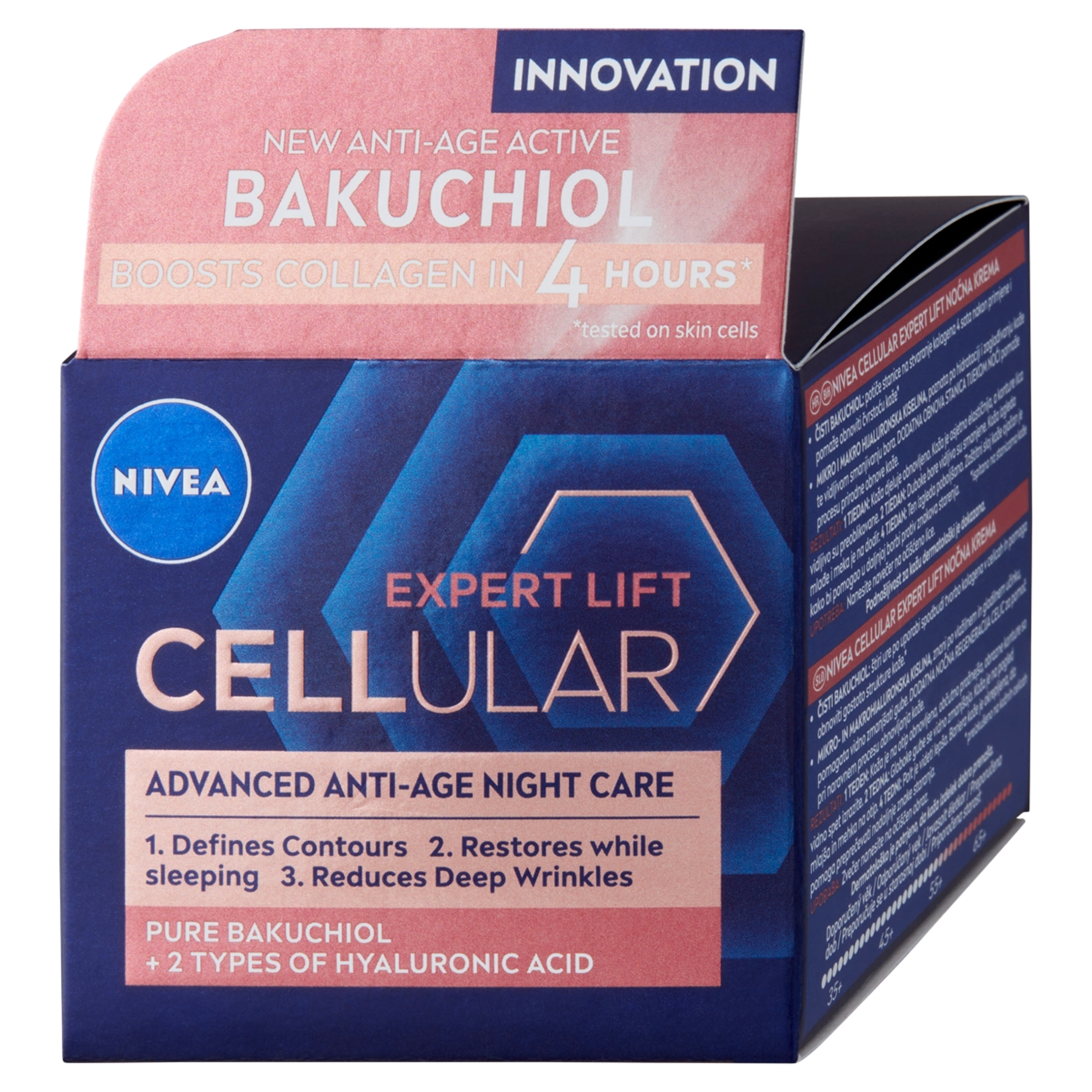 NIVEA Cellular Expert Lift éjszakai arckrém - 50 ml-2