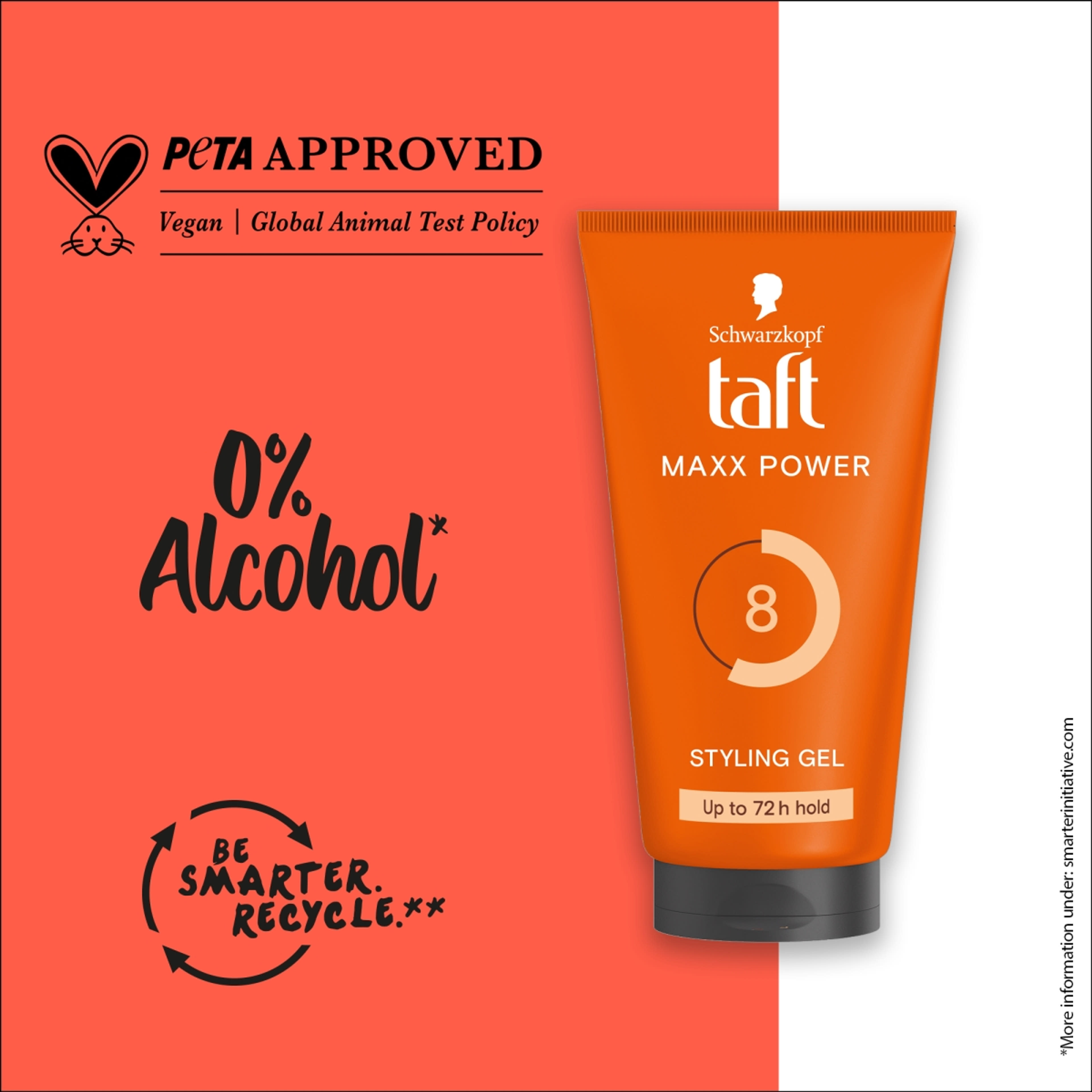 Taft Looks Maxx Power hajzselé - 150 ml-4