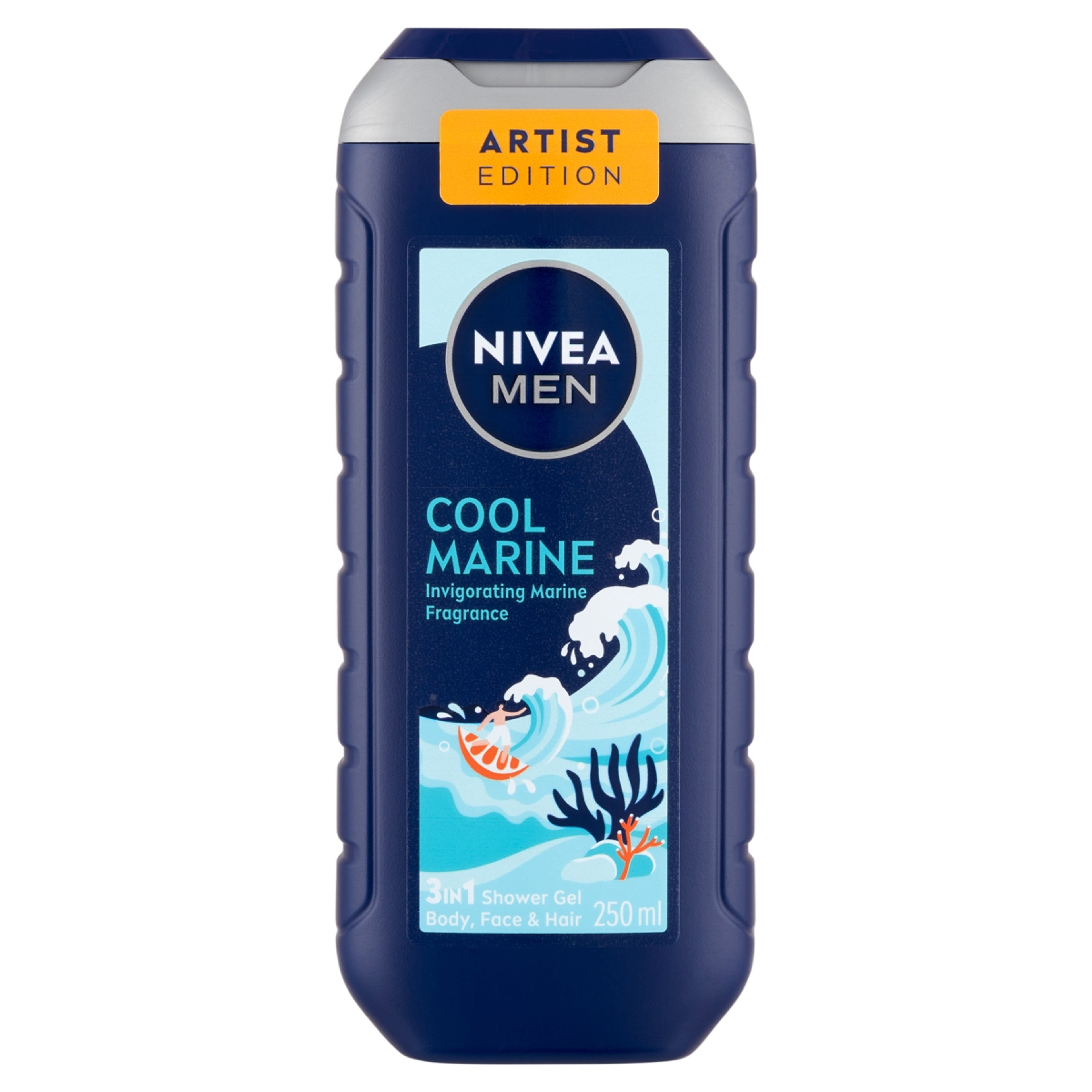Nivea Men Ultra Charge tusfürdő - 250 ml